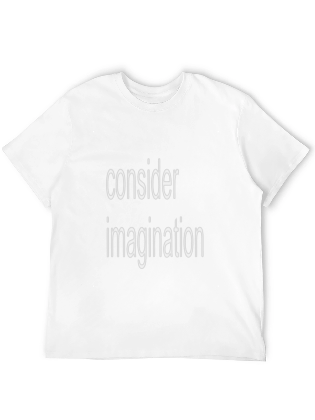 Black Consider Imagination Black Graphic Tee view 12