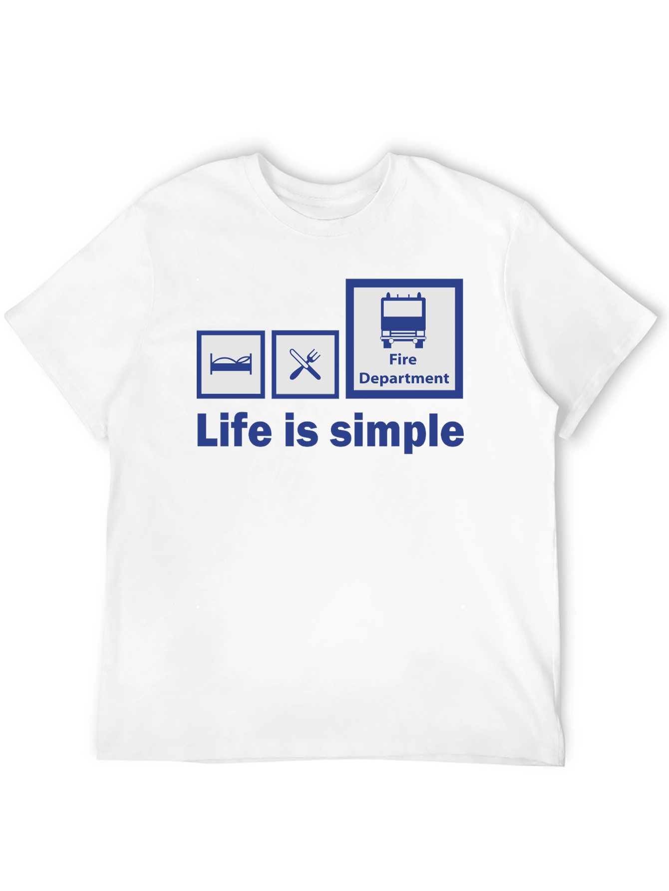 Black Life is Simple Firefighter T-Shirt view 12