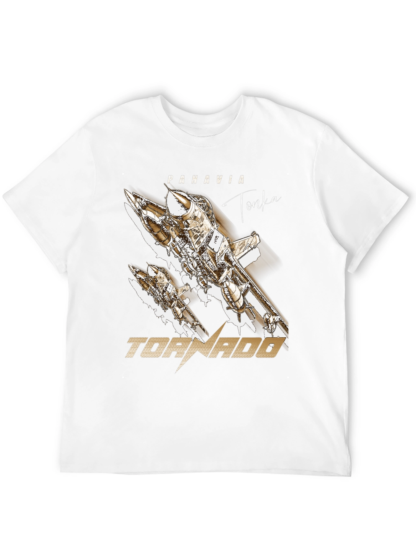 Black Panavia Tornado Graphic T-Shirt view 12