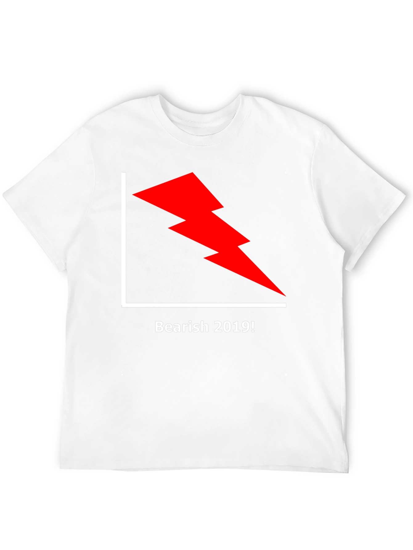 Black Bearish 2019 Graphic Tee - Black Cotton view 12