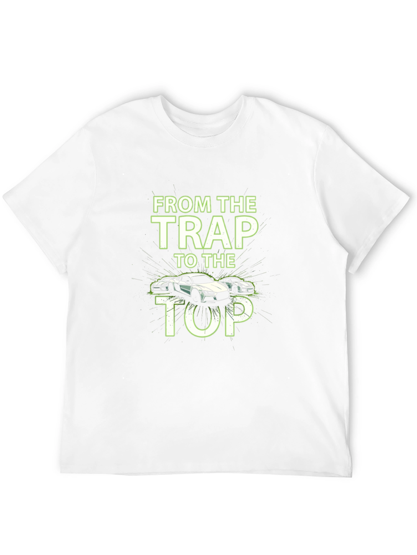 Black From The Trap To The Top Graphic Tee view 12