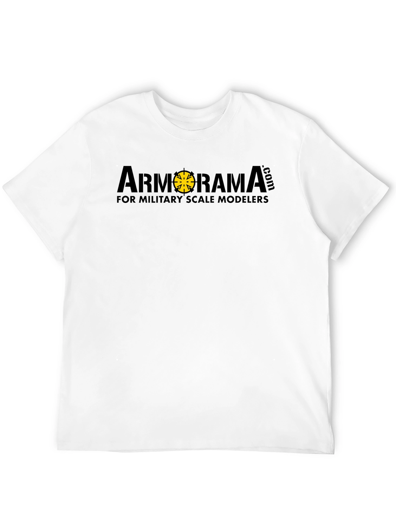 Black Armorama Military Scale Modelers T-Shirt view 12