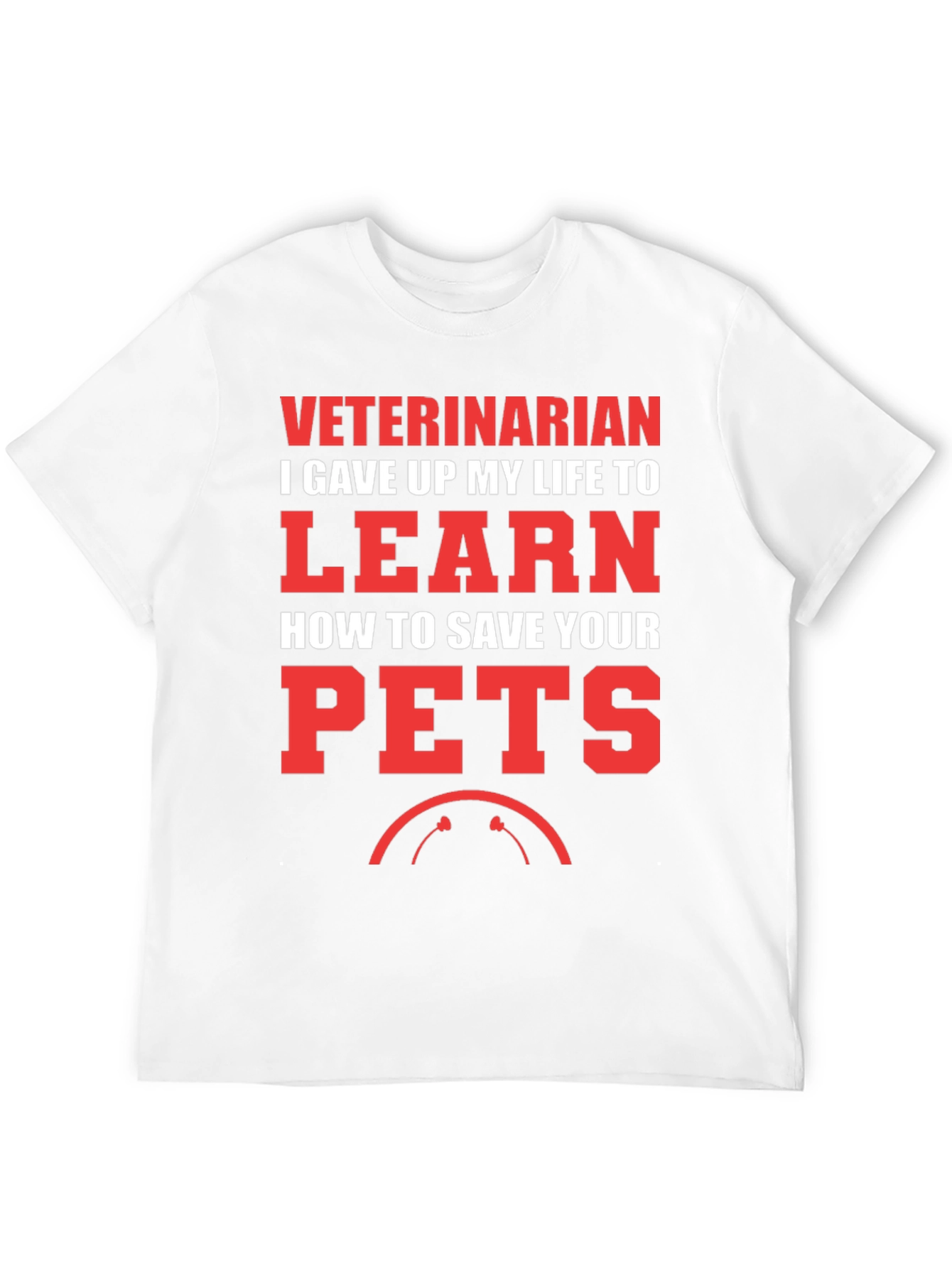 Black Veterinarian Save Your Pets T-Shirt view 12