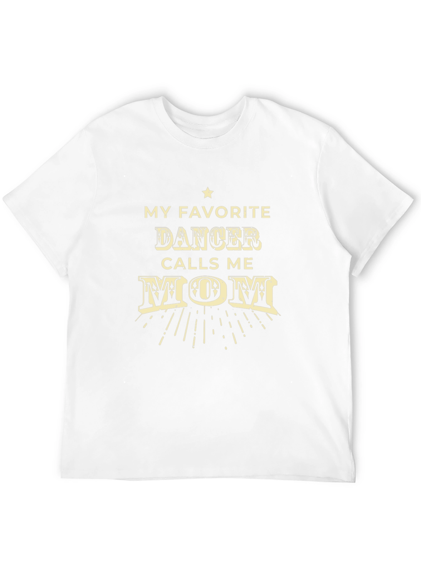 Black My Favorite Dancer Calls Me Mom T-Shirt view 12