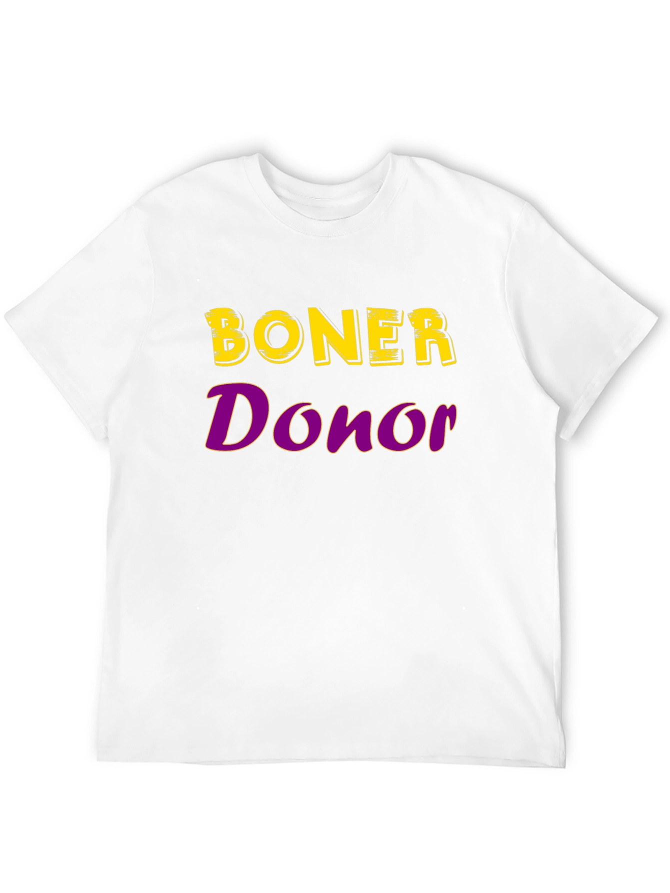 Black Boner Donor Funny Graphic T-Shirt view 12