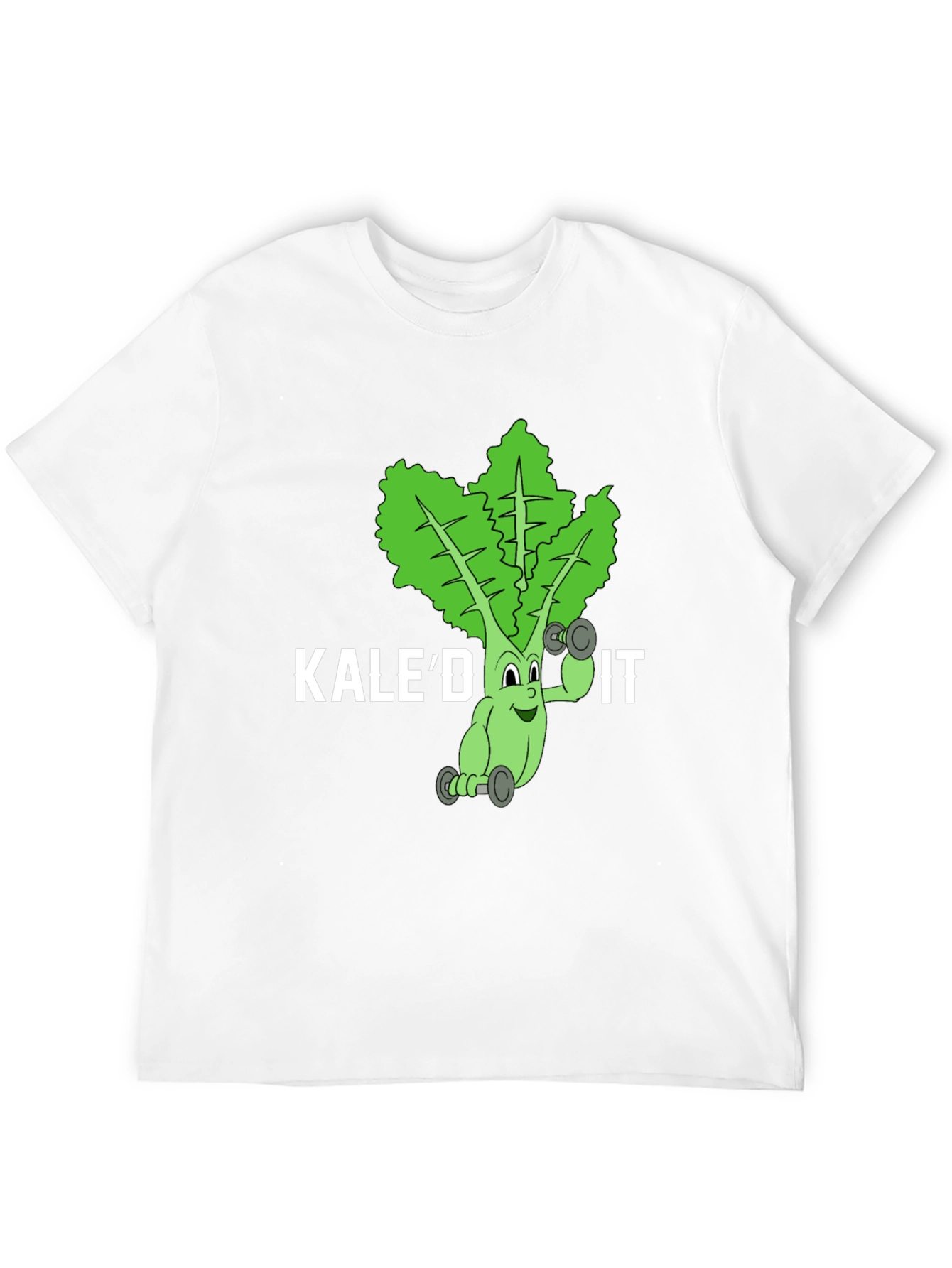 Black Kale'd It! Funny Workout T-Shirt  view 12