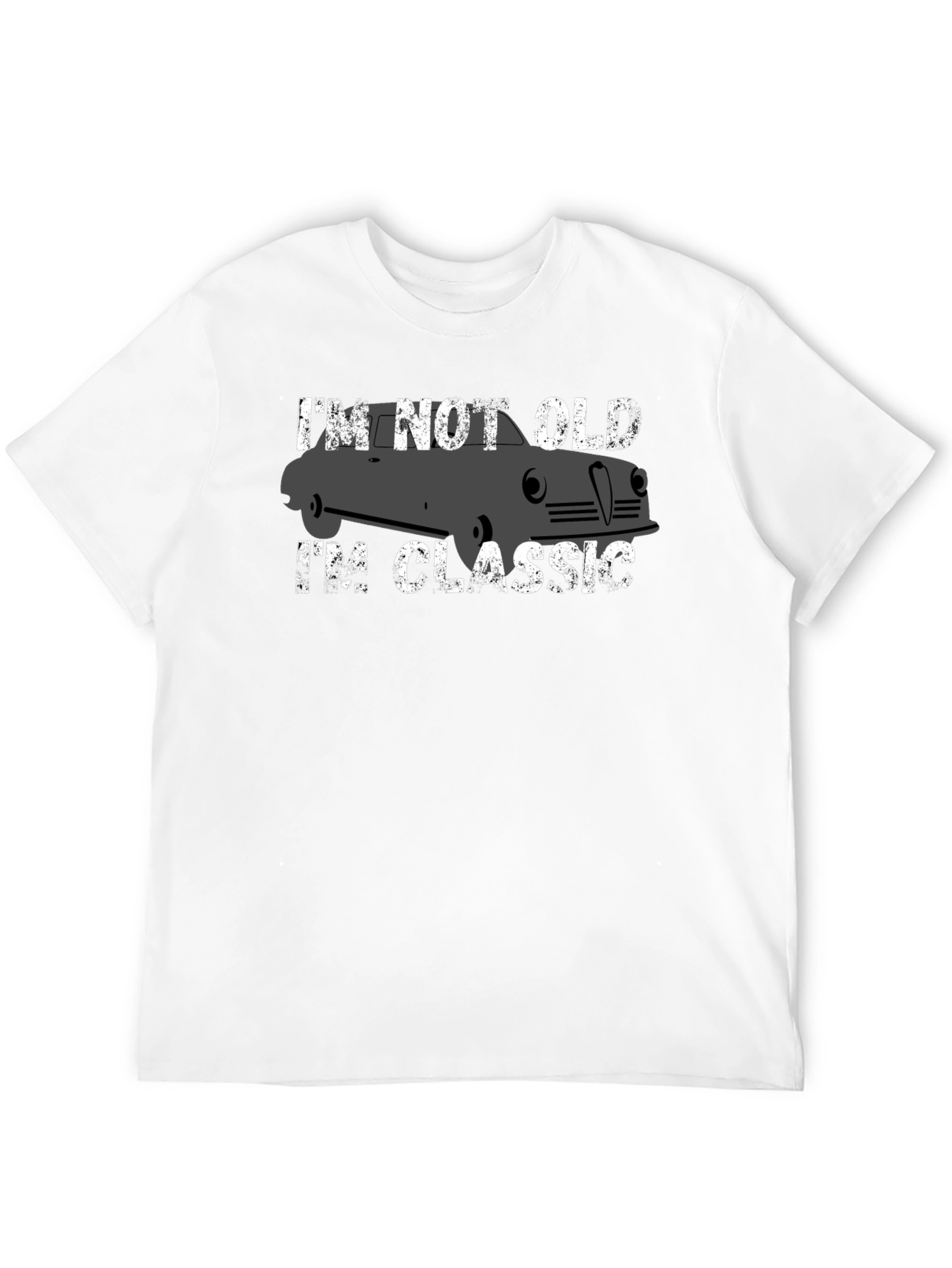 Black I'm Not Old I'm Classic Car T-Shirt view 12