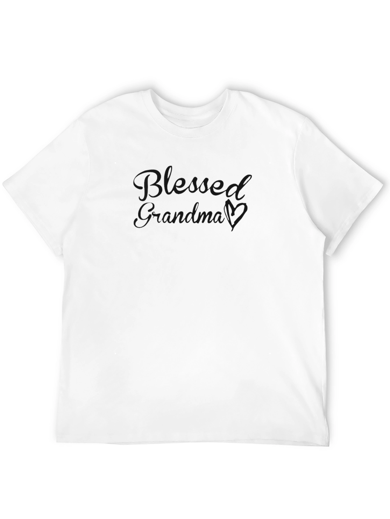 Black Men's Black Crew Neck Short Sleeve T-Shirt view 12