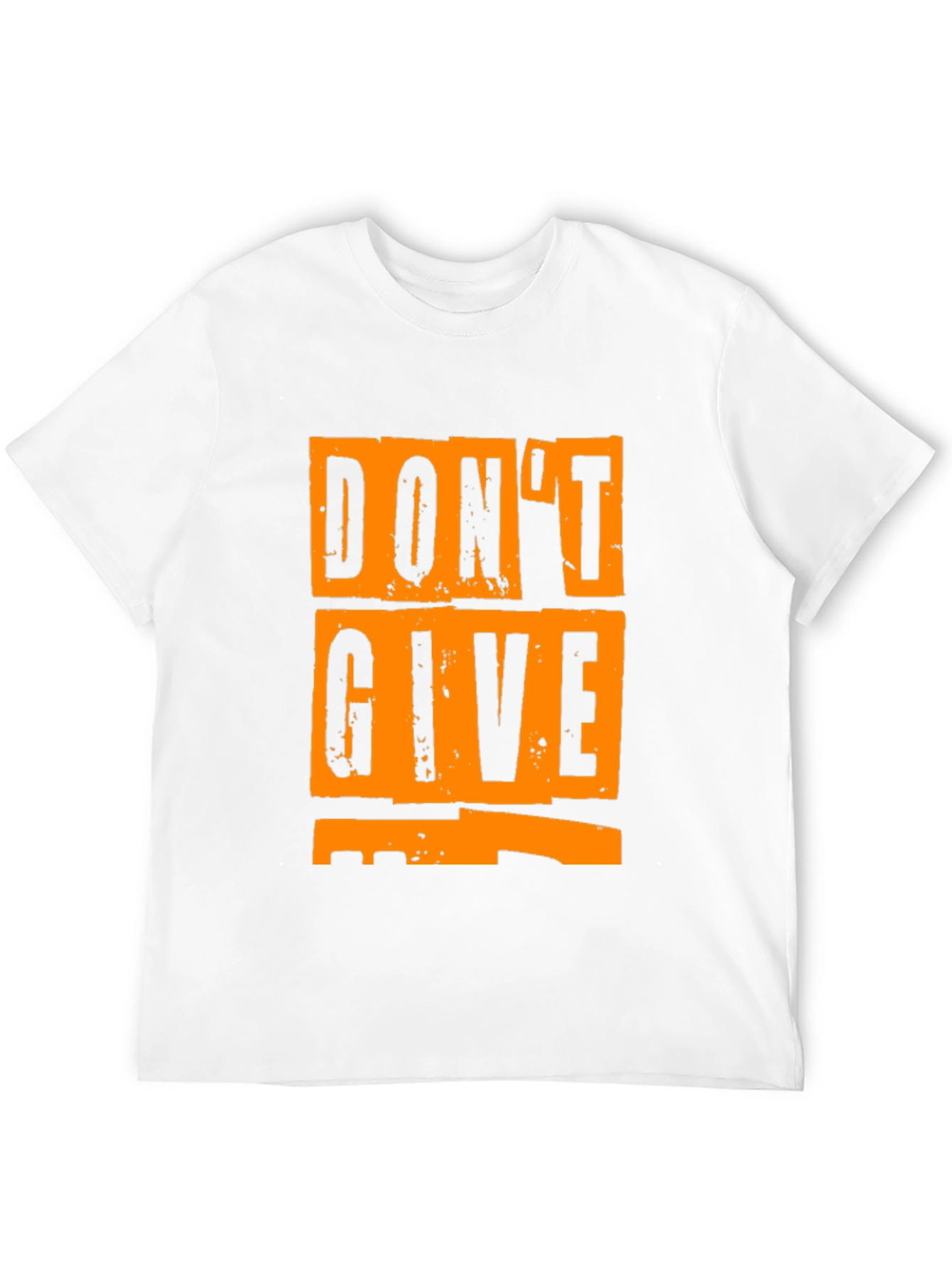 Black Don't Give Up Graphic T-Shirt - Motivational Tee view 12
