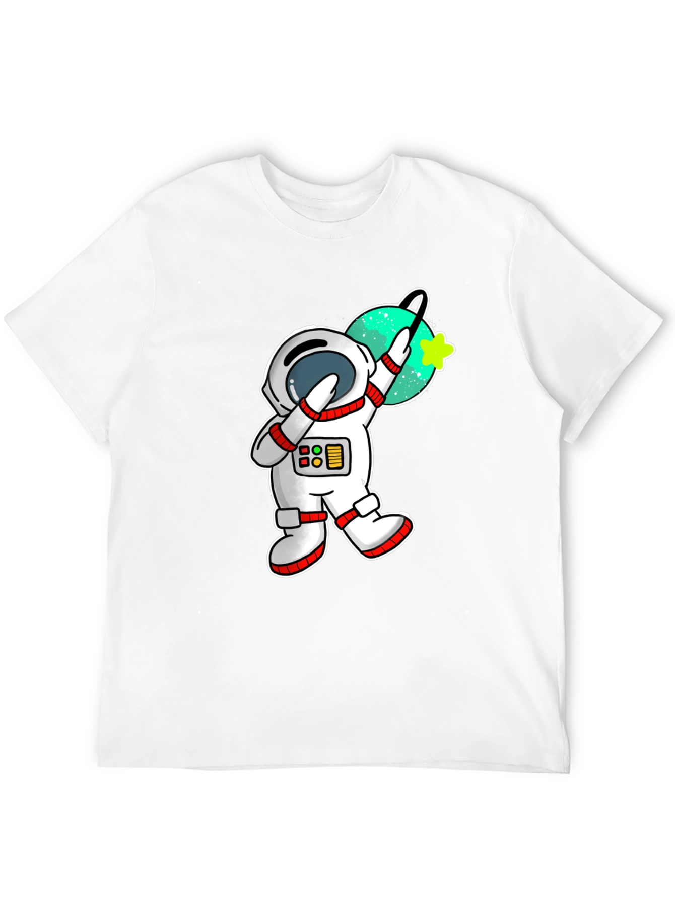 Black Astronaut Dab T-Shirt - Space Fun! view 12