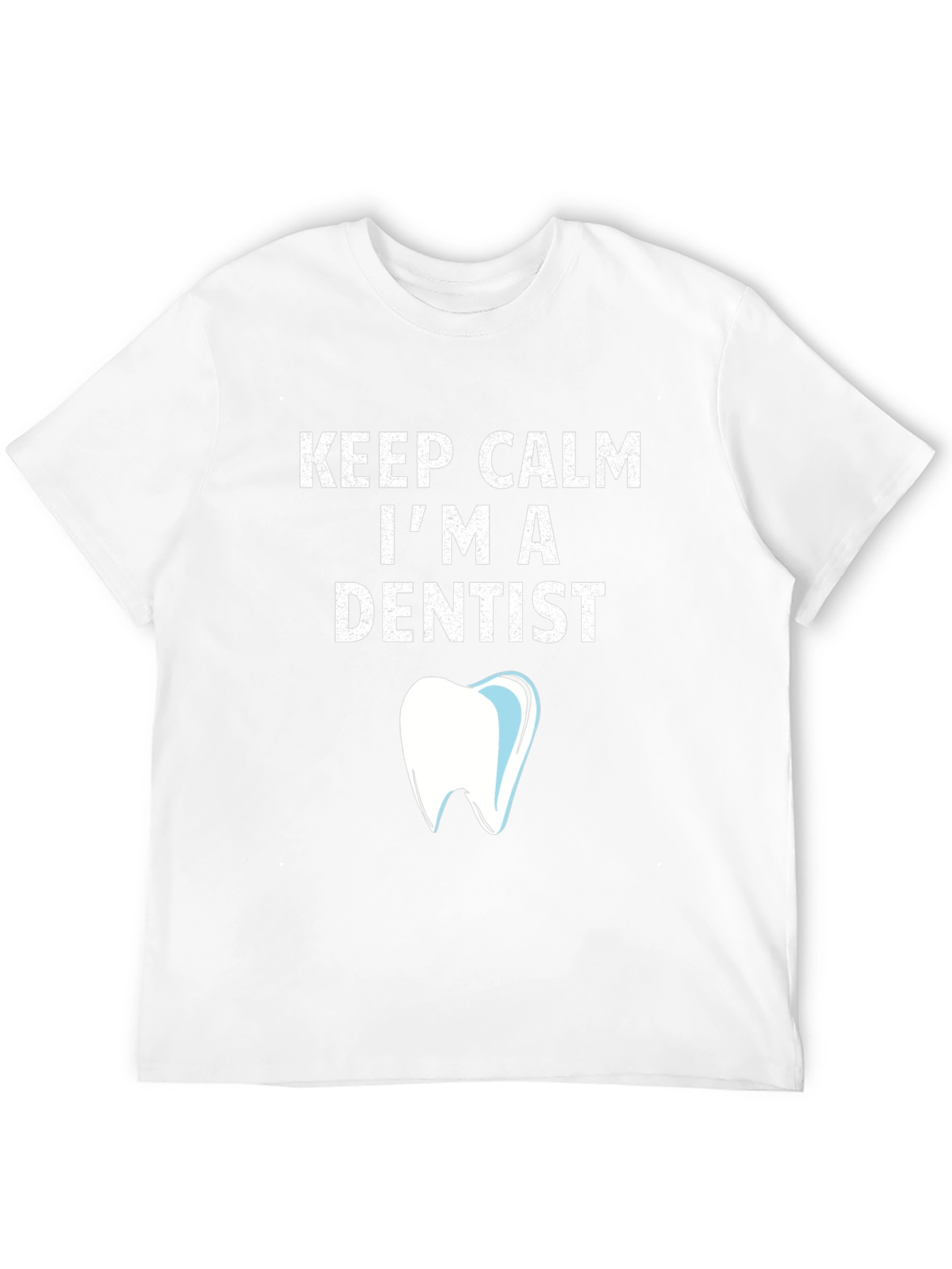 Black Keep Calm I'm A Dentist T-Shirt Funny Dental Tee view 12