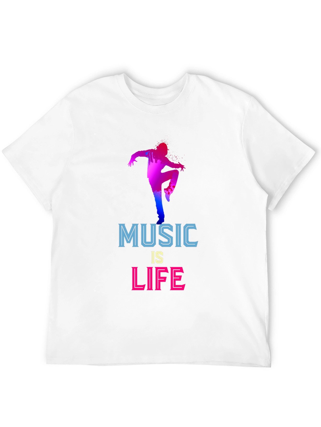 Black Music is Life Graphic T-Shirt view 12