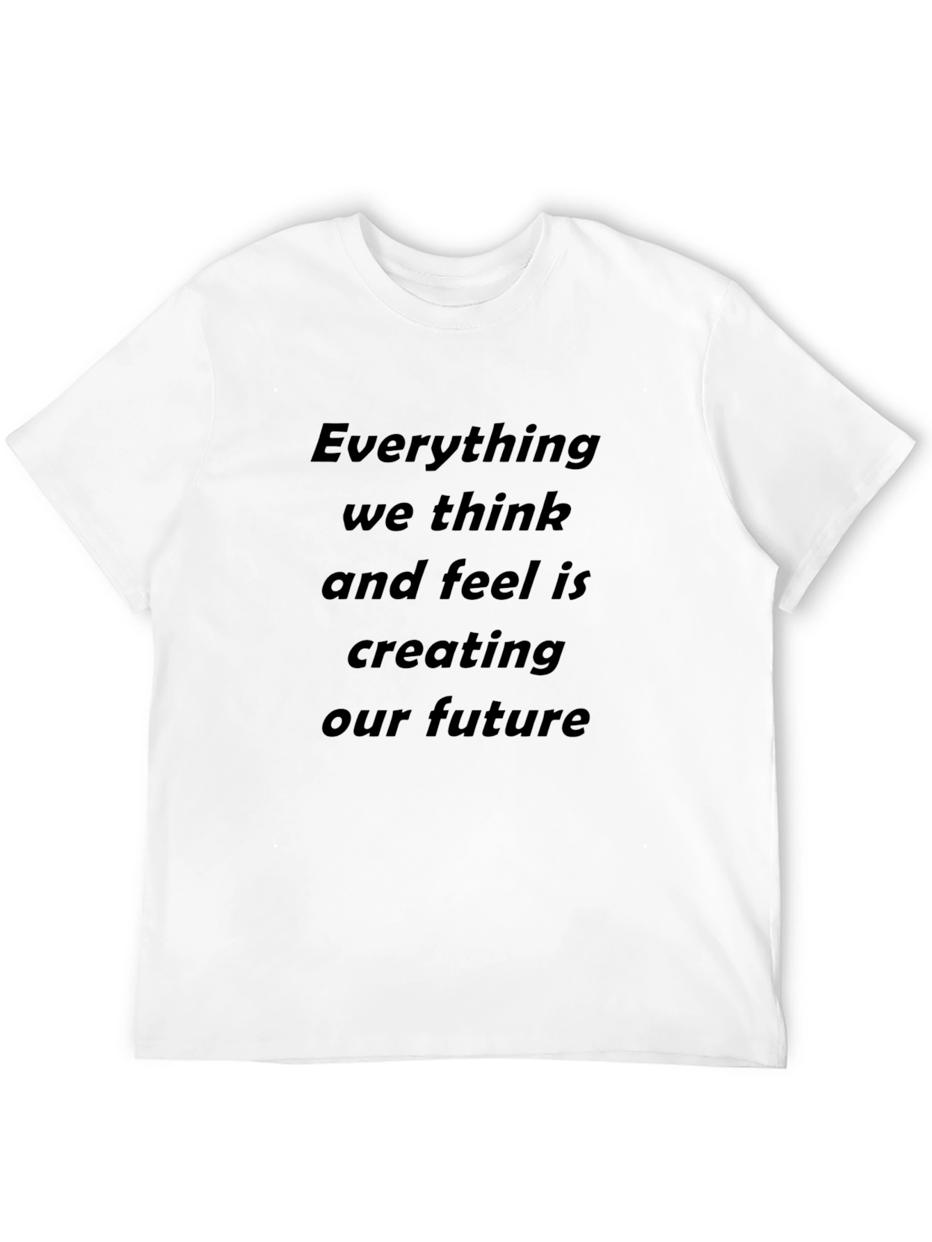 Black Inspirational Quote T-Shirt - Future Creator Tee view 12