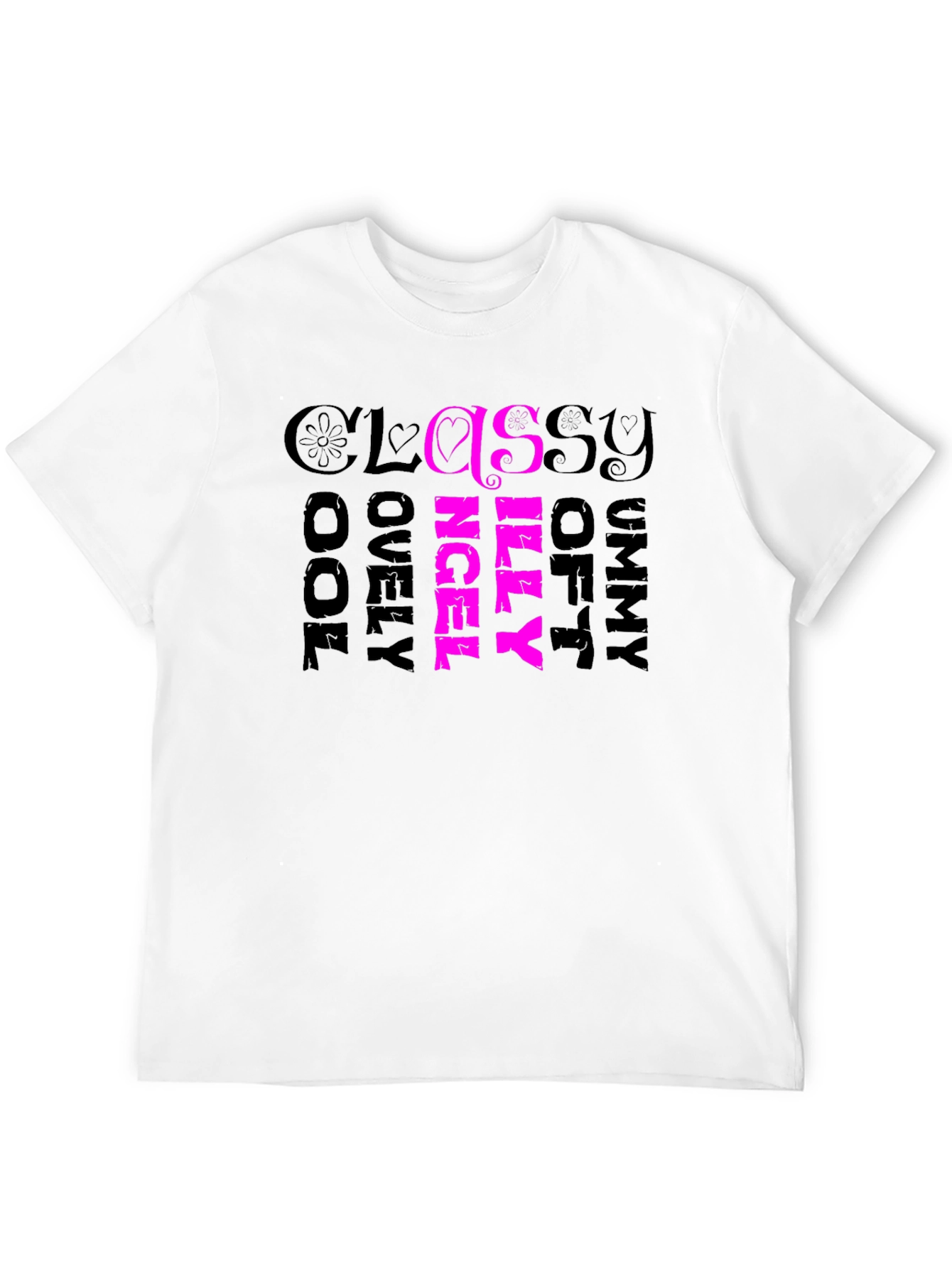 Black Classy Illy T-Shirt - Soft & Lovely view 12