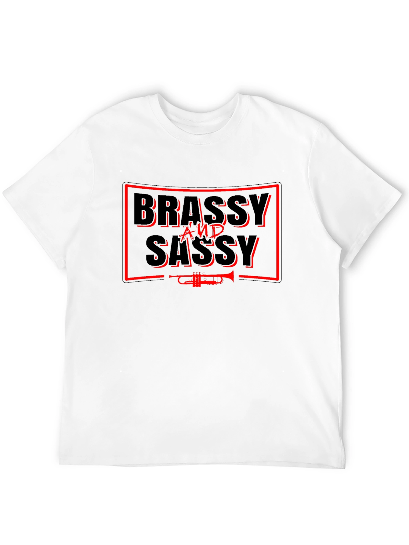 Black Brassy & Sassy Graphic Tee - Black T-Shirt view 12
