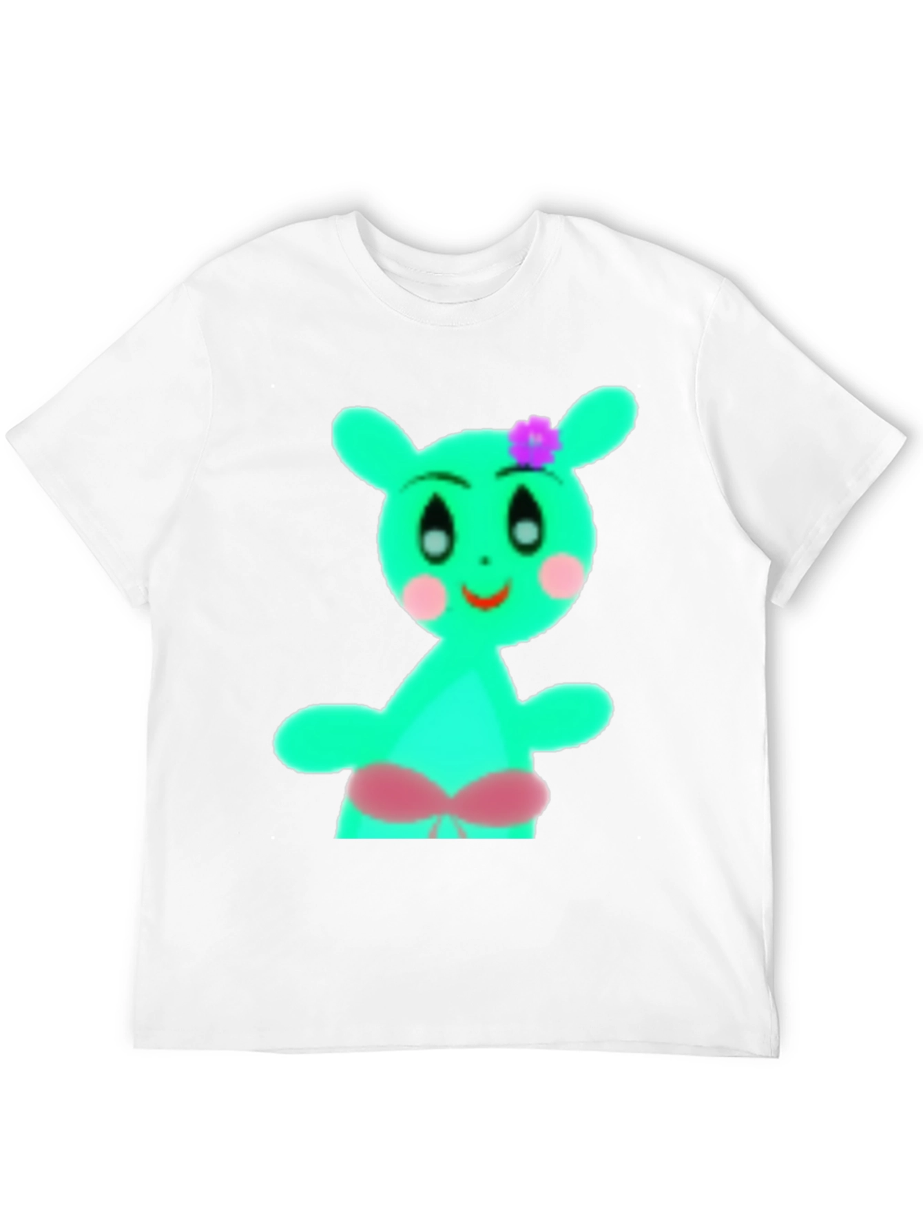 Black Funky Cartoon T-Shirt - Unique Design view 12