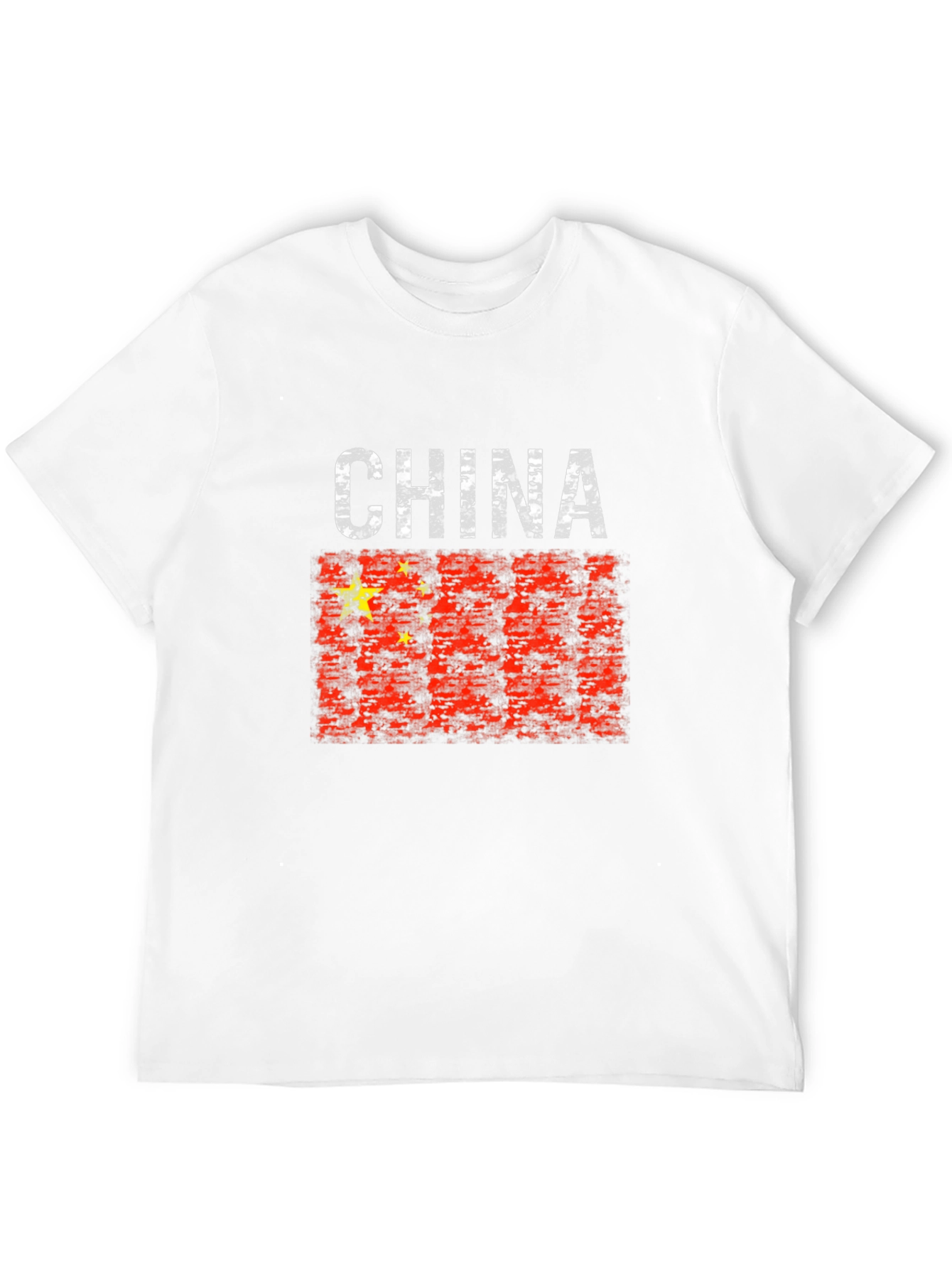 Black China Flag Graphic T-Shirt - Patriotic Tee view 12