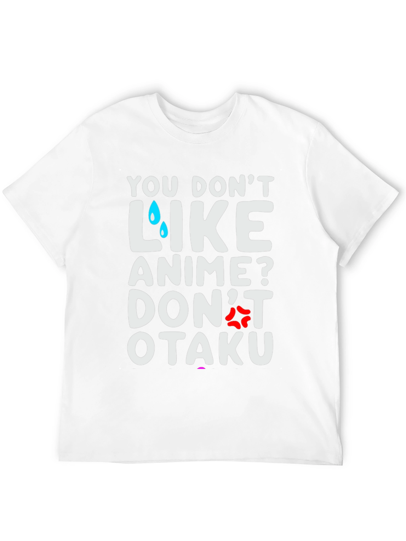 Black Anime Lover T-Shirt: You Don't Like Anime? Don't Otaku view 12