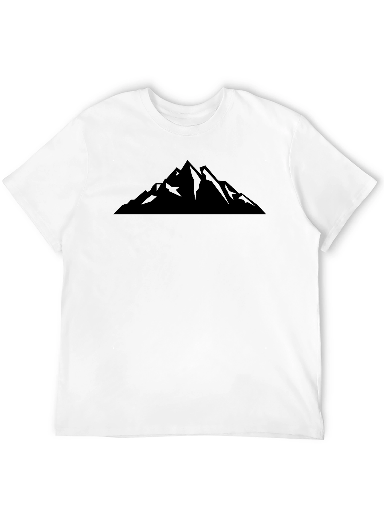 Black Black Mountain Graphic Tee - Men's Crew Neck view 12