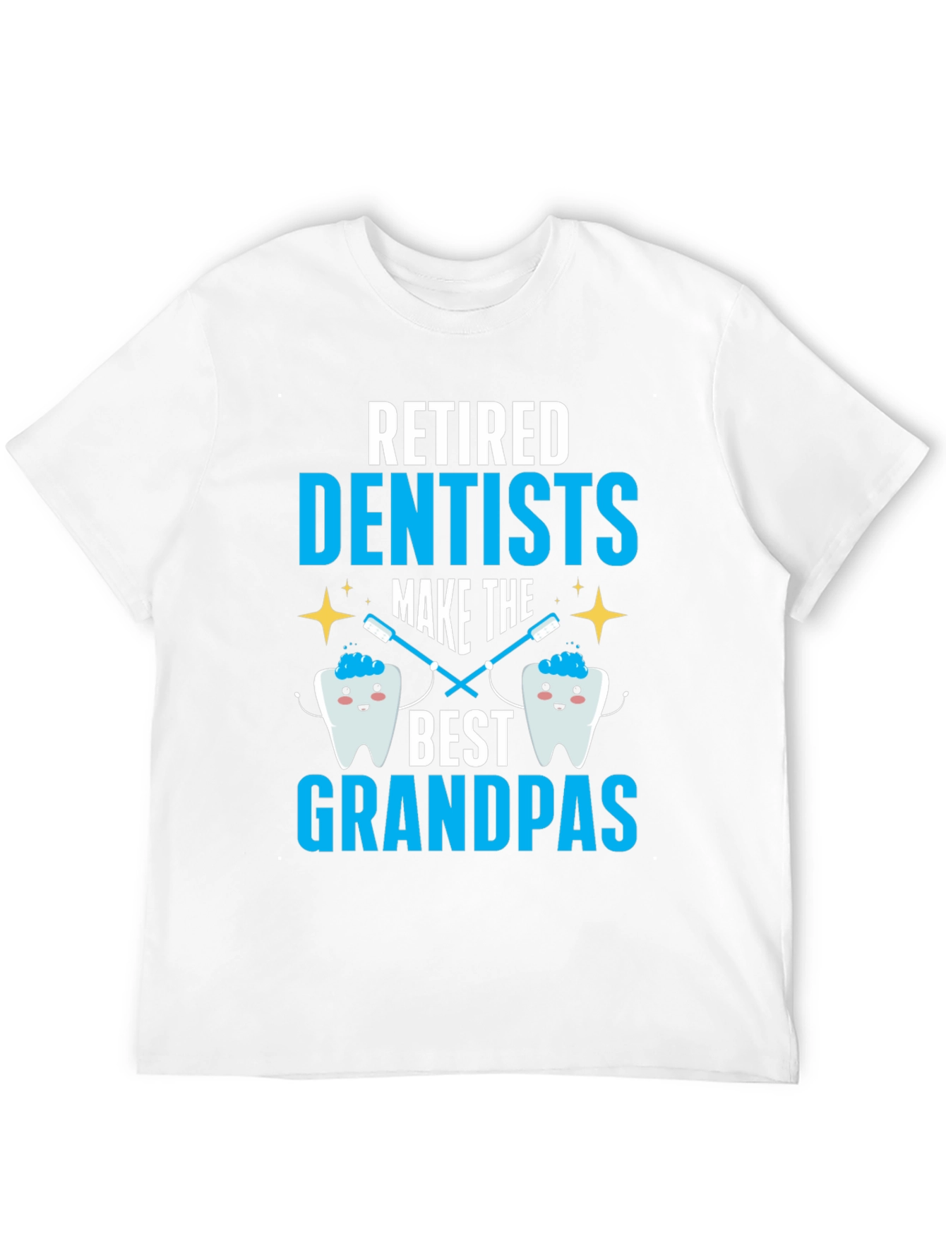 Black Retired Dentist Grandpas T-Shirt view 12