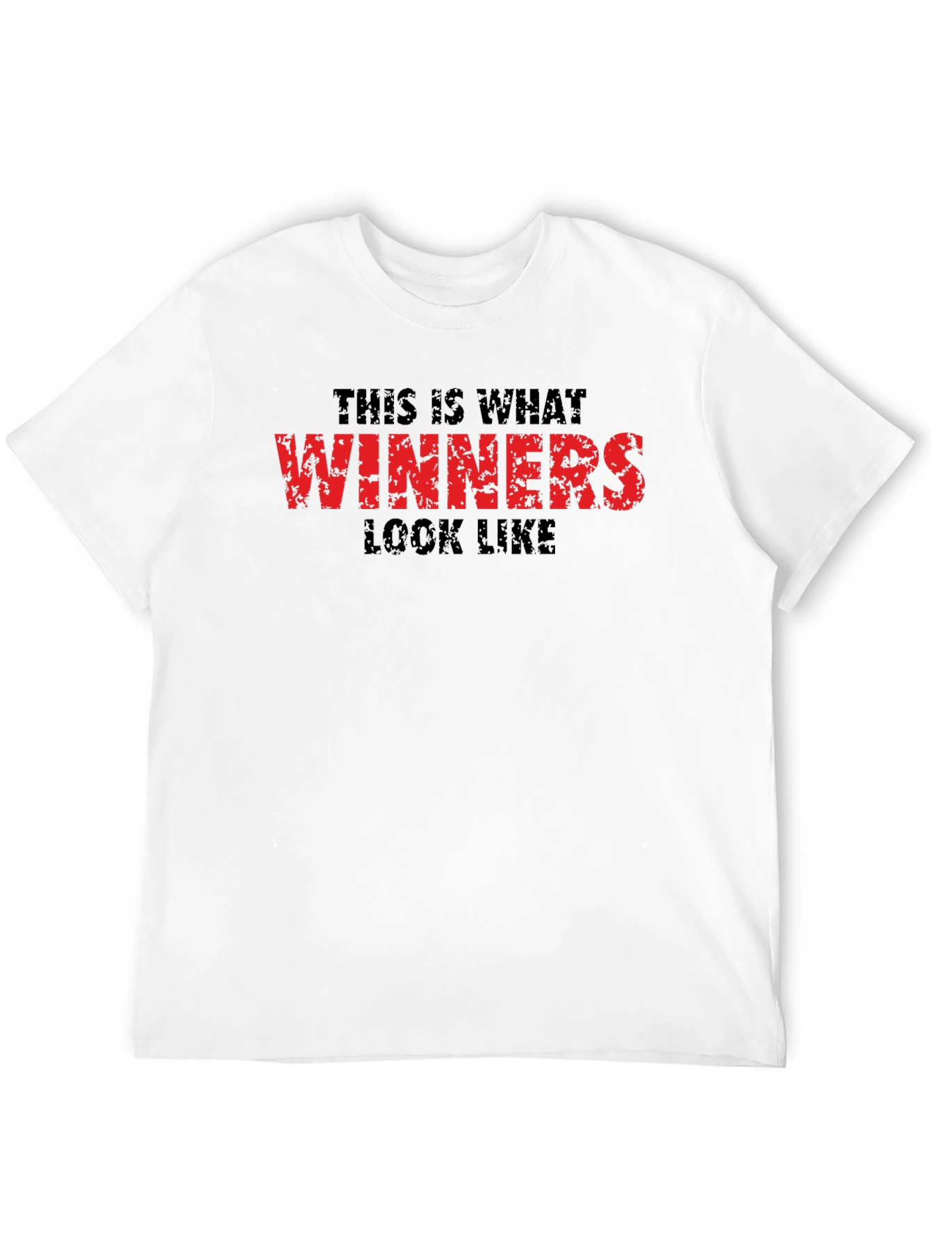 Black Winners Look Like This - Black T-Shirt view 12