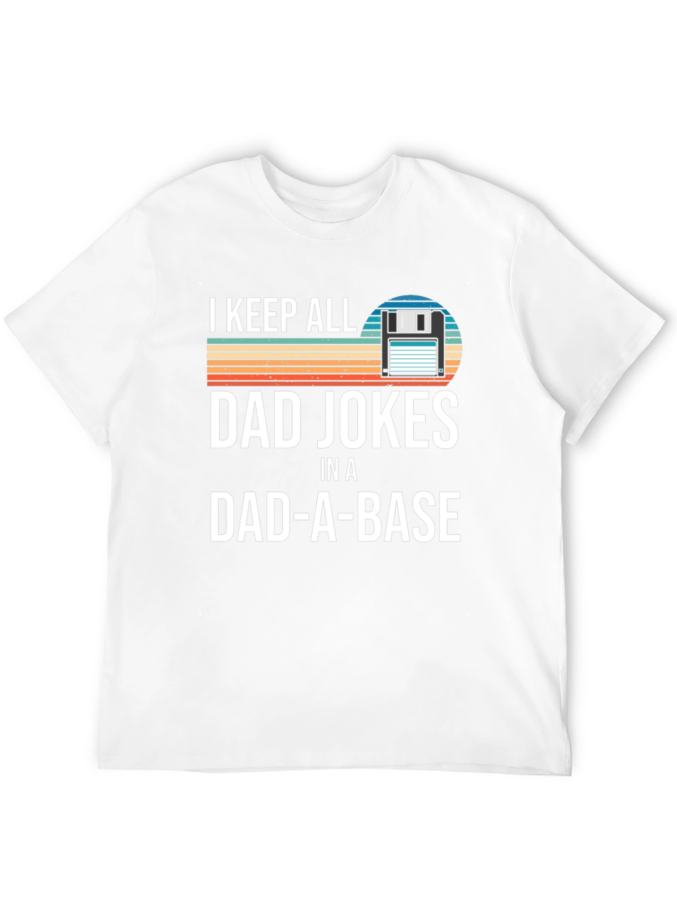 Black Dad Jokes T-Shirt - Dad-A-Base Pun Shirt view 12