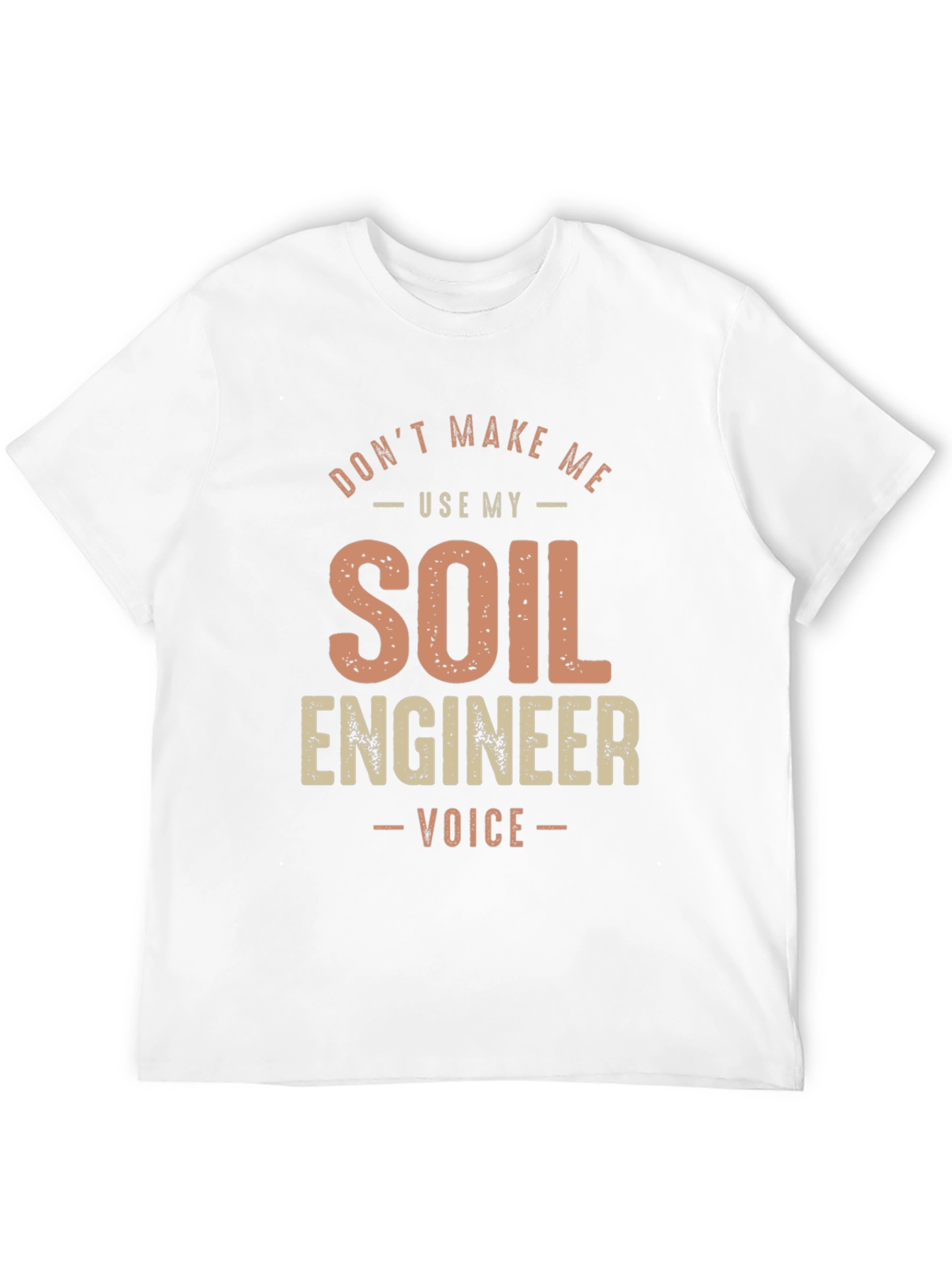 Black Soil Engineer Voice T-Shirt view 12