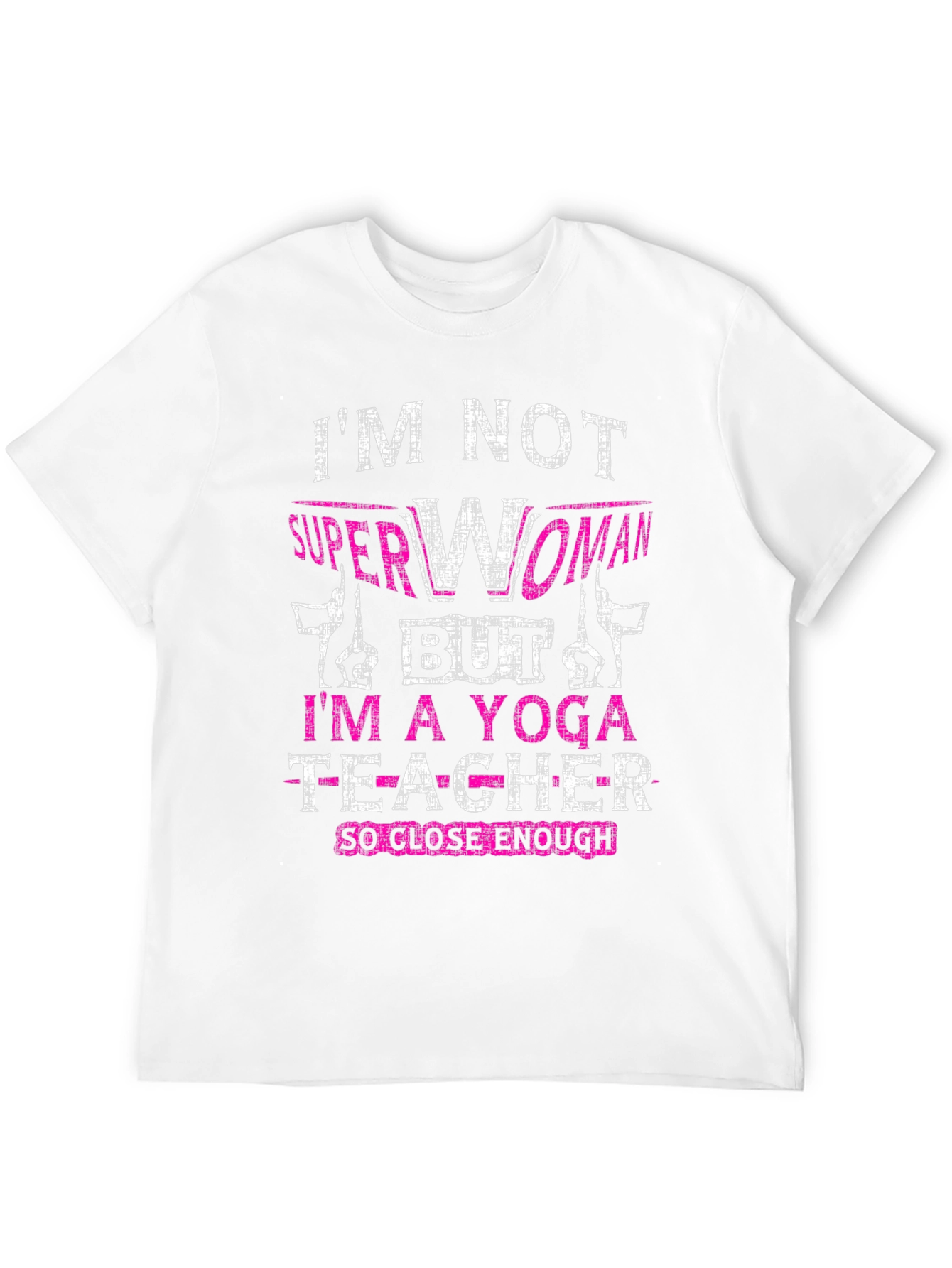Black Yoga Teacher Graphic T-Shirt view 12