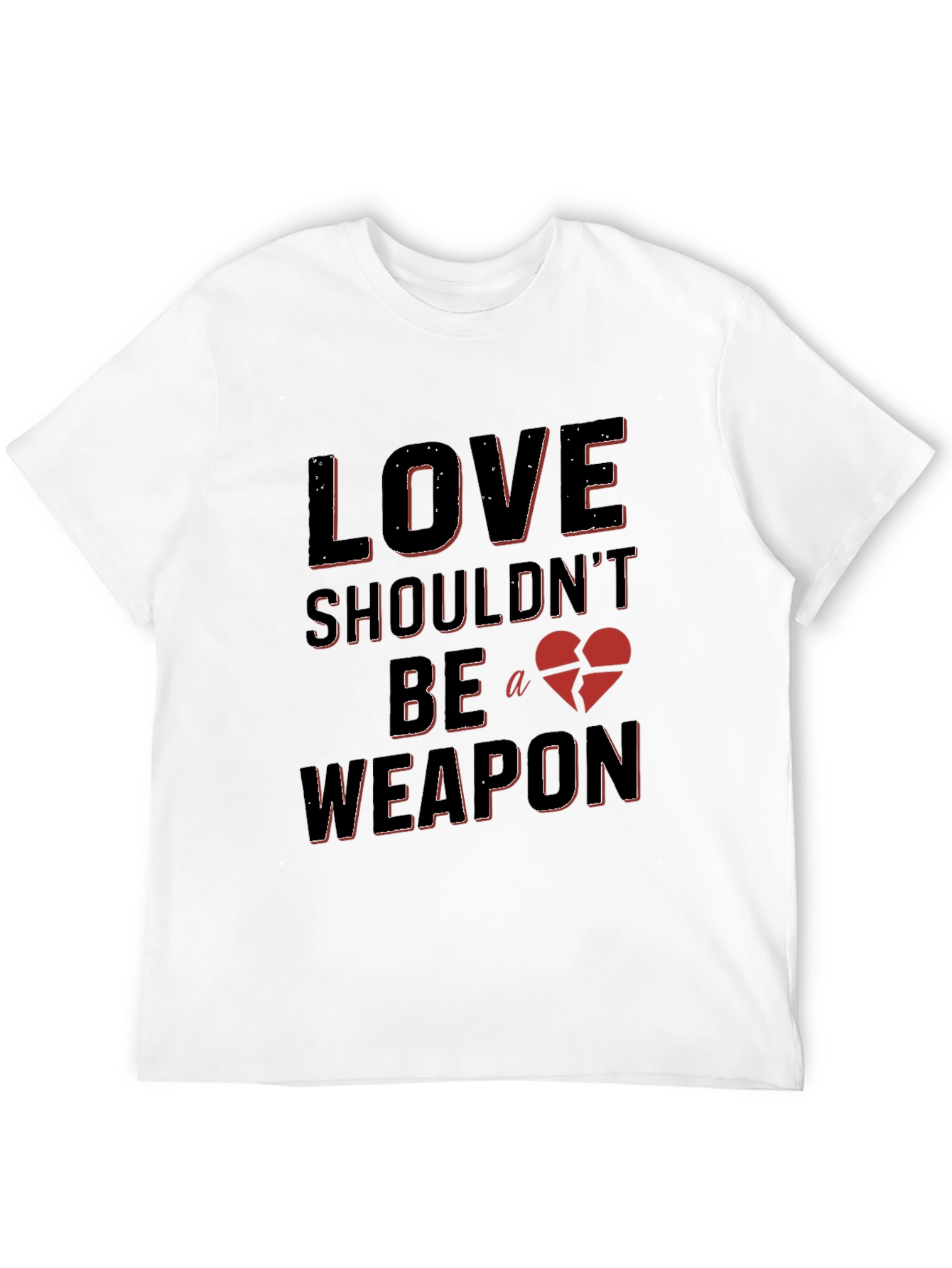 Black Love Shouldn't Be A Weapon Graphic Tee view 12