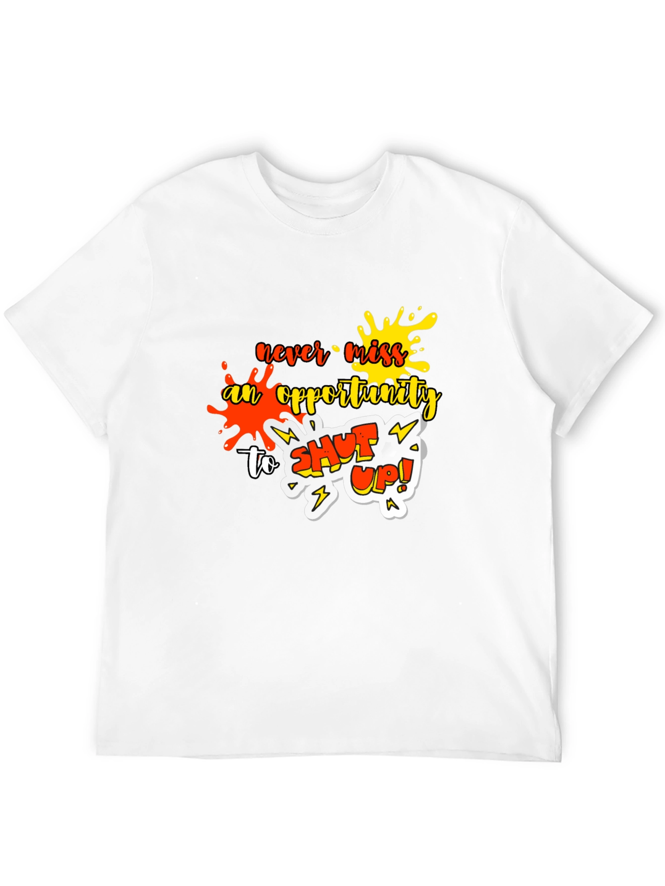 Black Opportunity Graphic Tee - Shut Up! view 12