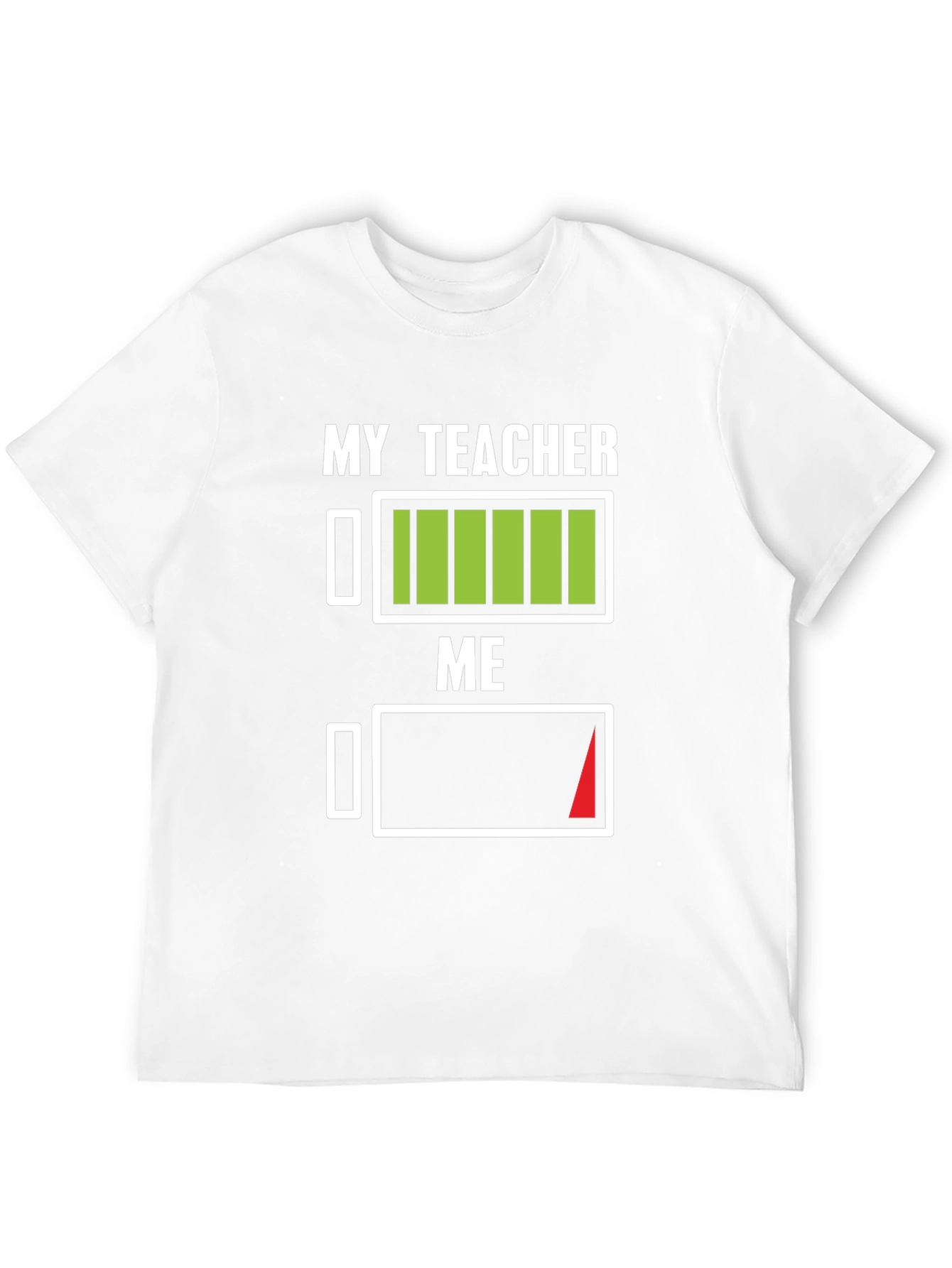 Black My Teacher/Me Energy Level Graphic Tee view 12