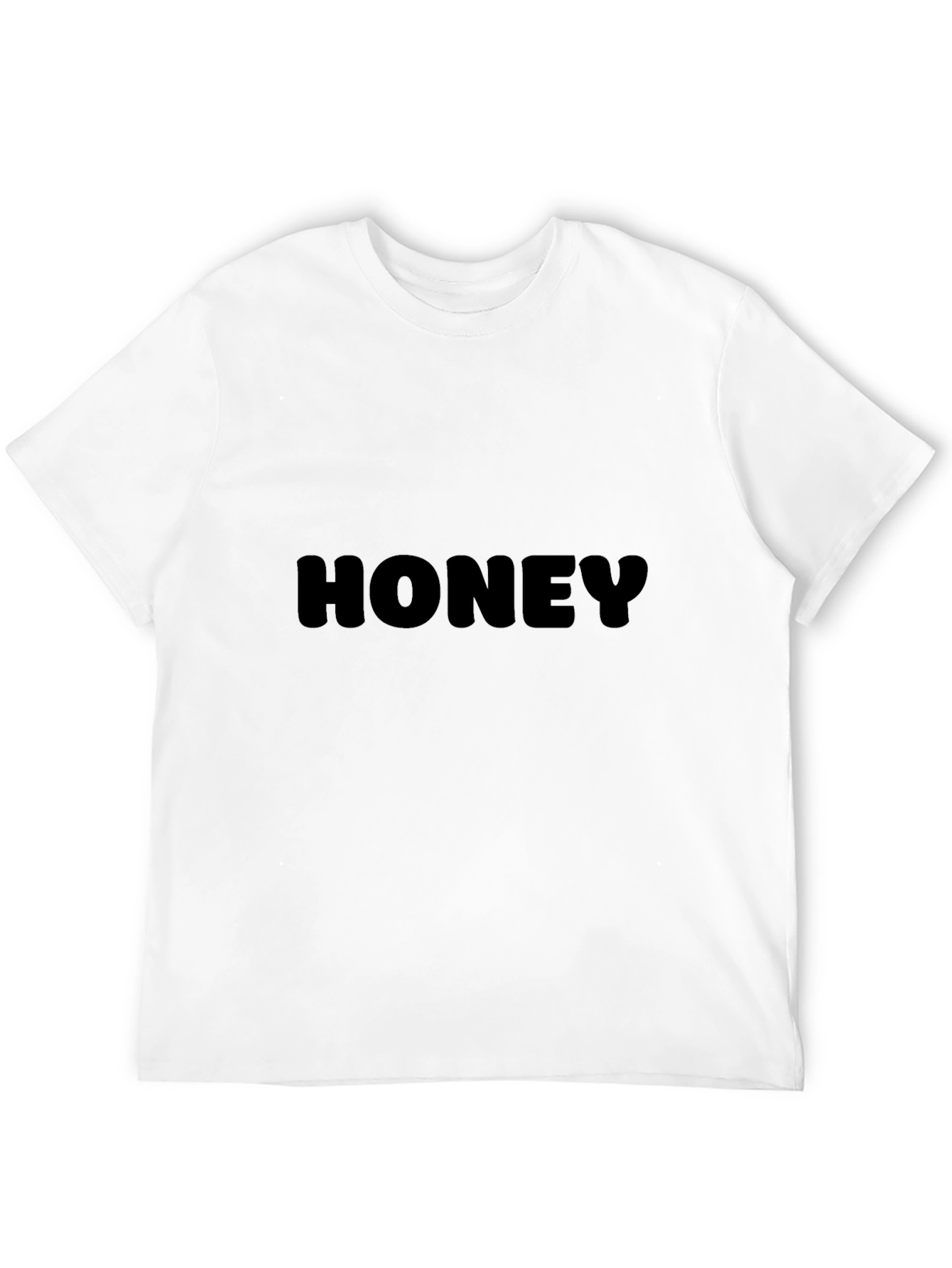 Black Honey Crew Neck Graphic T-Shirt view 12