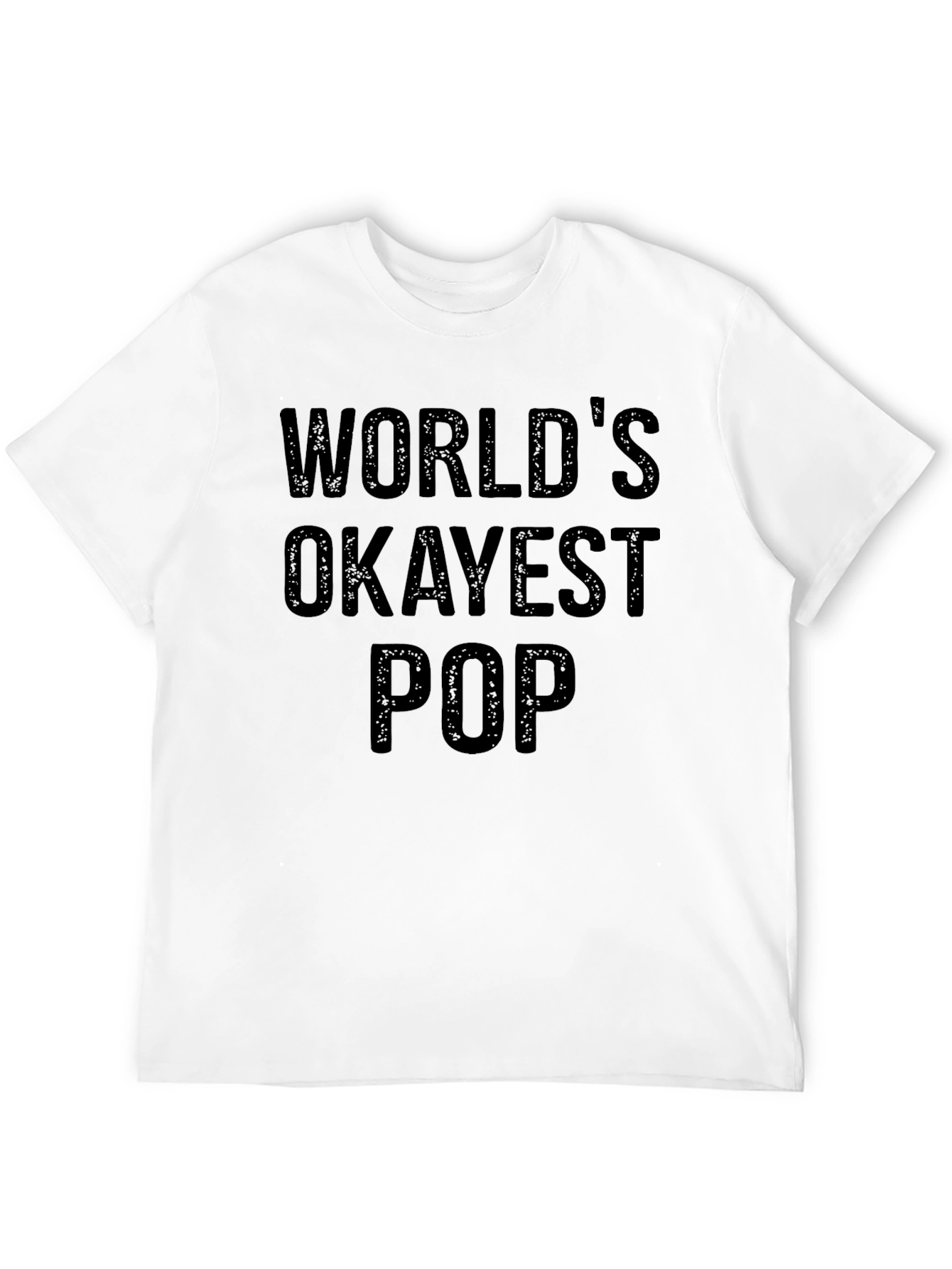 Black World's Okayest Pop Graphic Tee view 12
