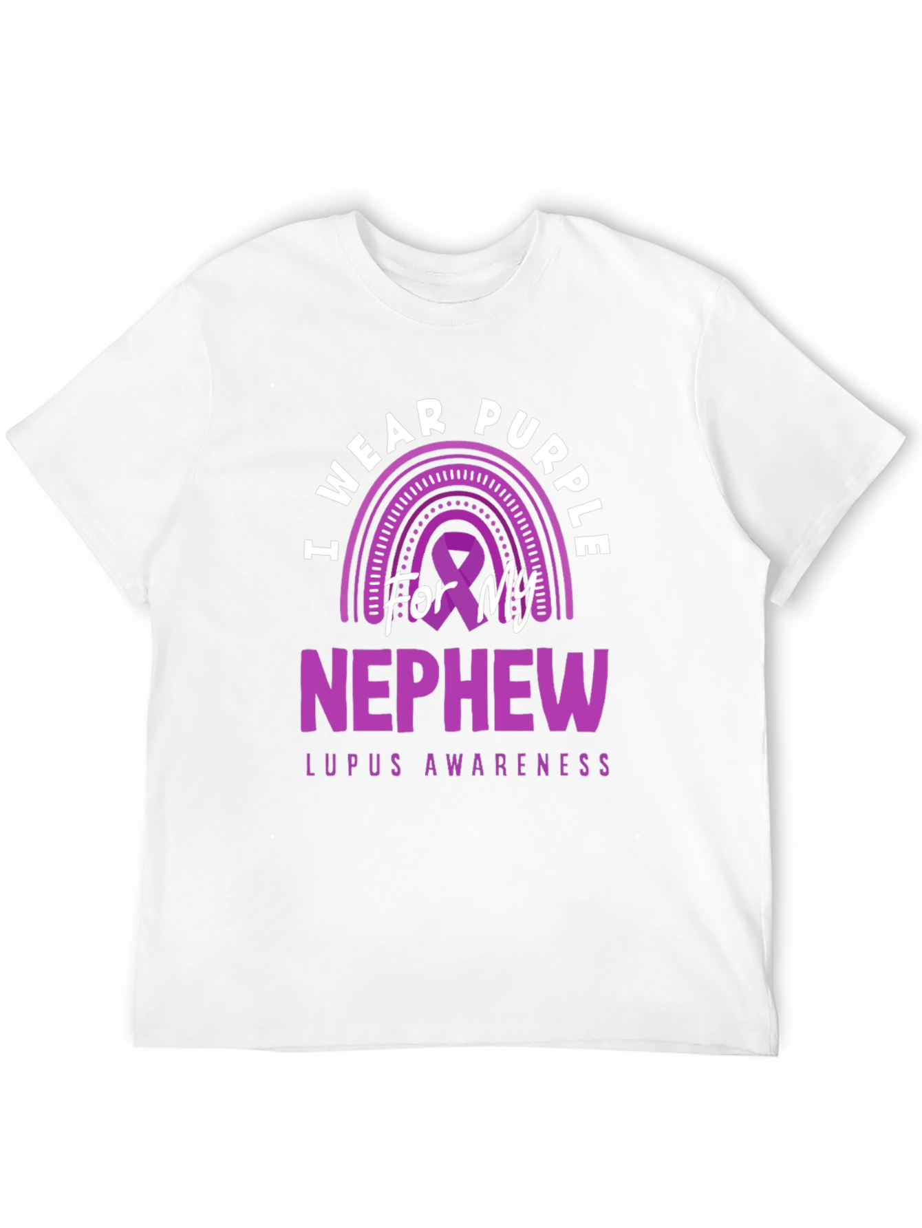 Purple Lupus Awareness Nephew T-Shirt - 12
