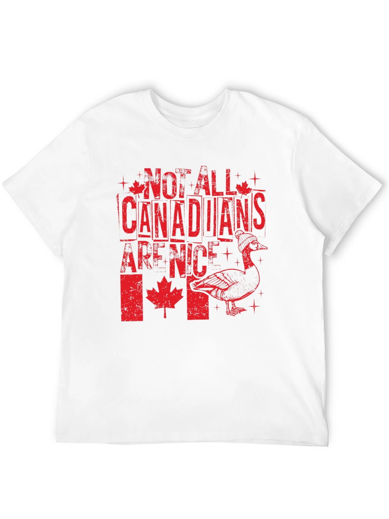 Black Funny Not All Canadians Are Nice T-Shirt view 12