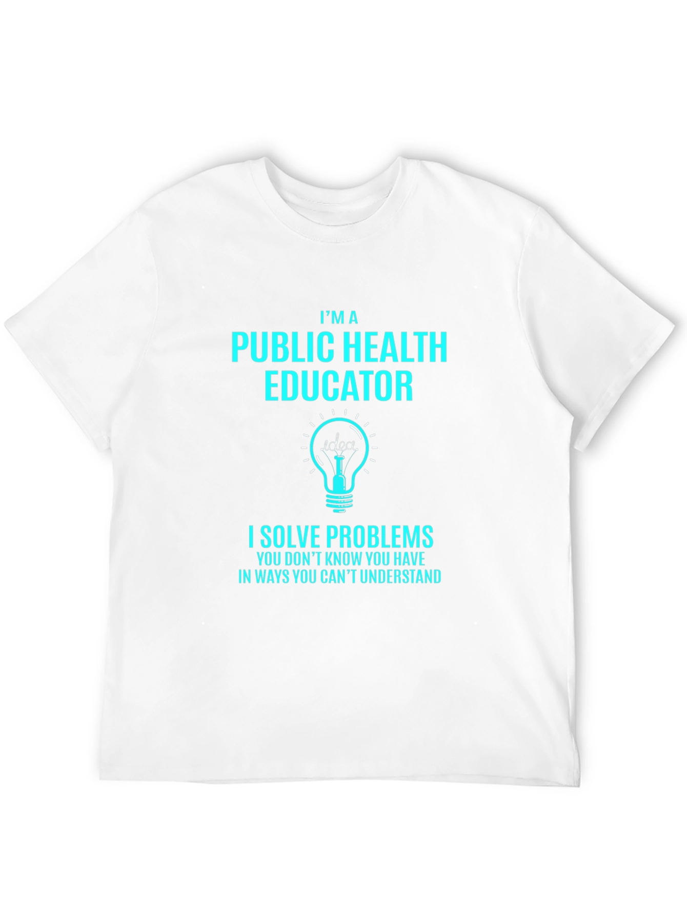Black Public Health Educator T-Shirt - Problem Solver Tee view 12