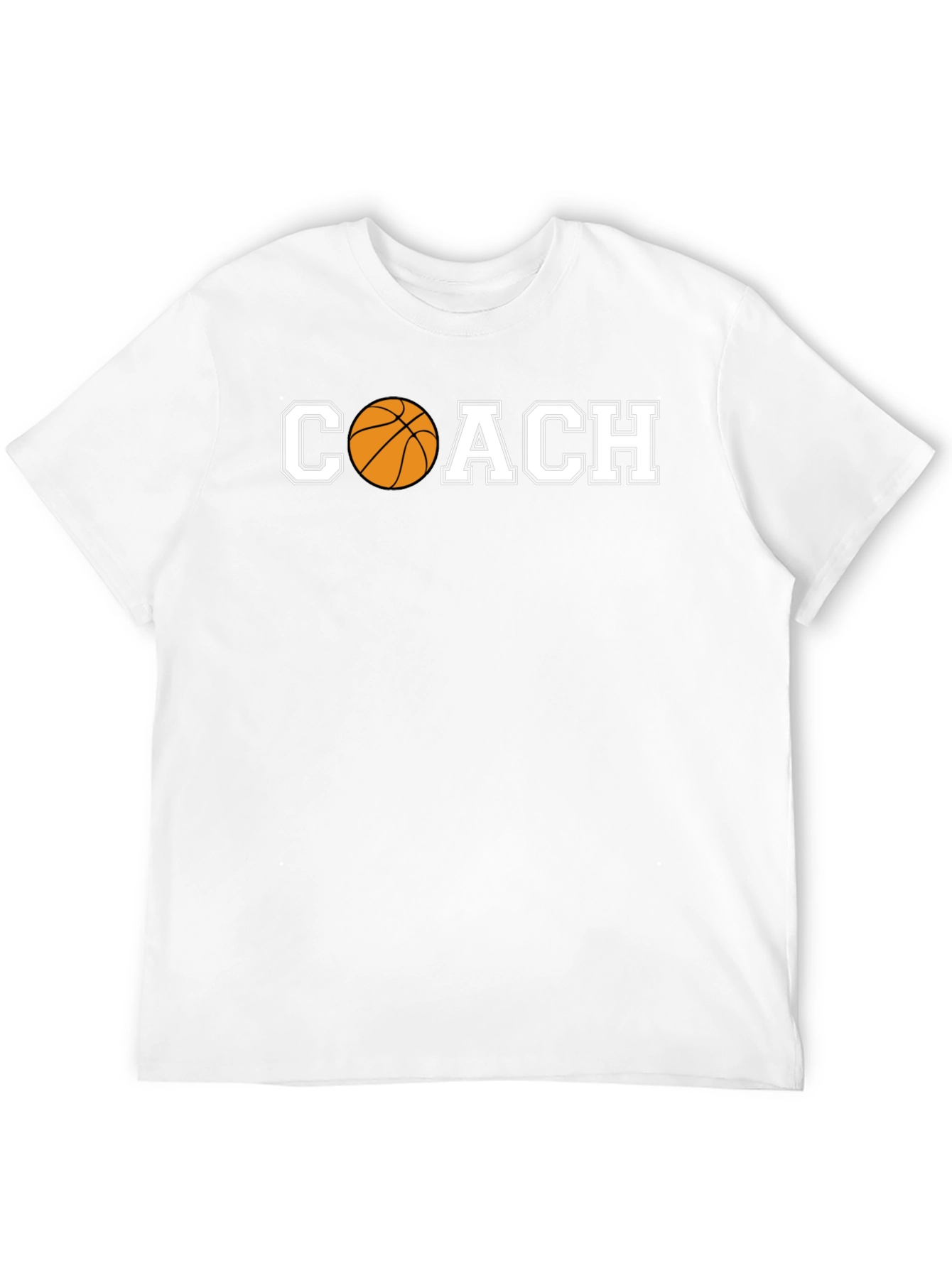 Black Coach Basketball Graphic T-Shirt view 12