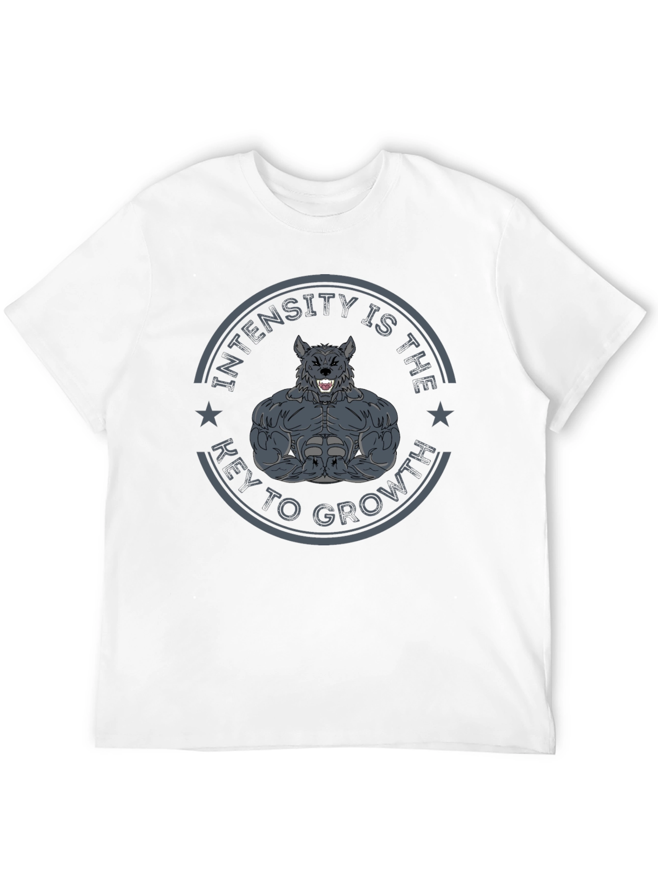 Intensity Growth Wolf Gym T-Shirt - 12