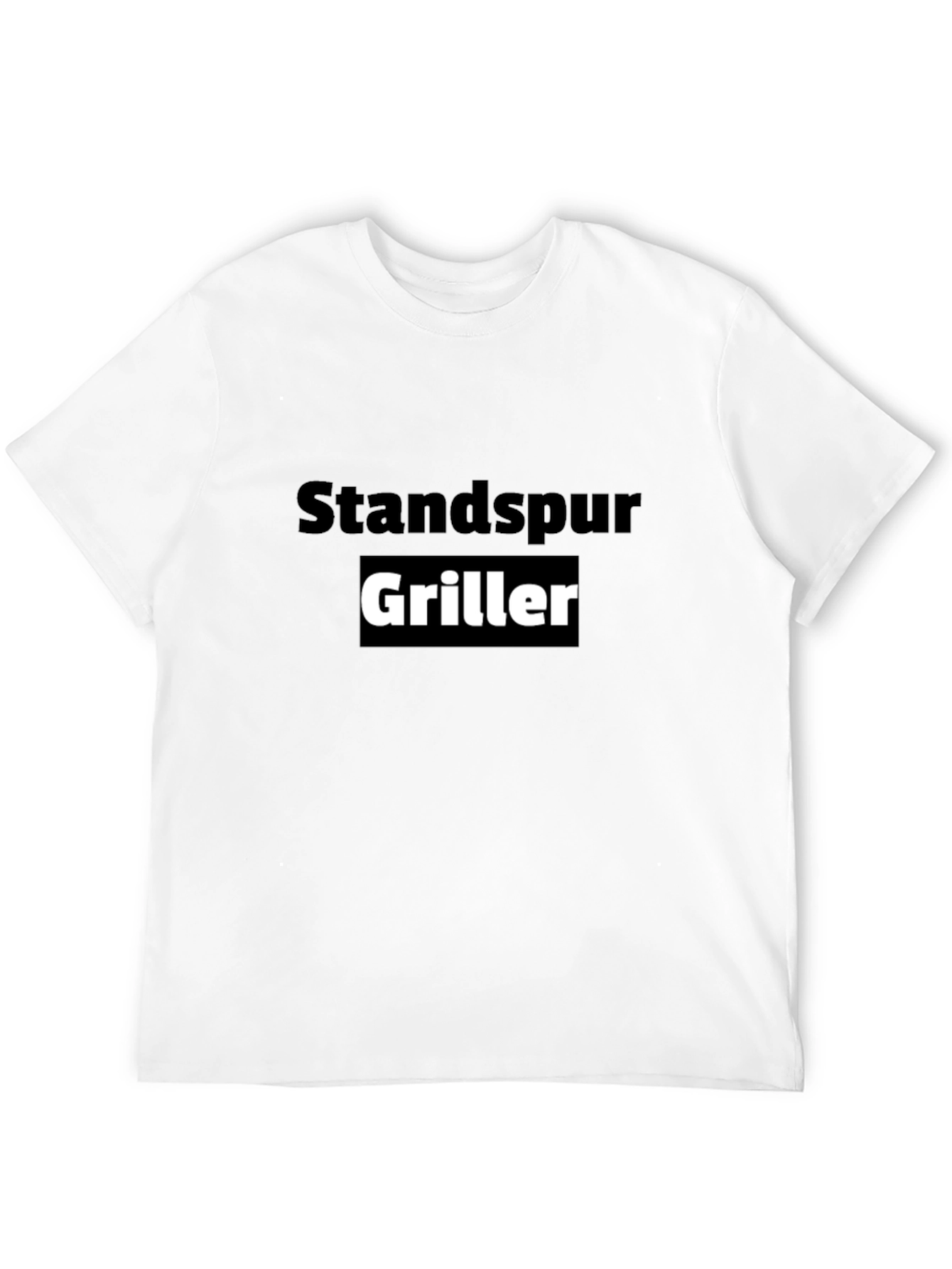 Black Standspur Griller Black T-Shirt view 12