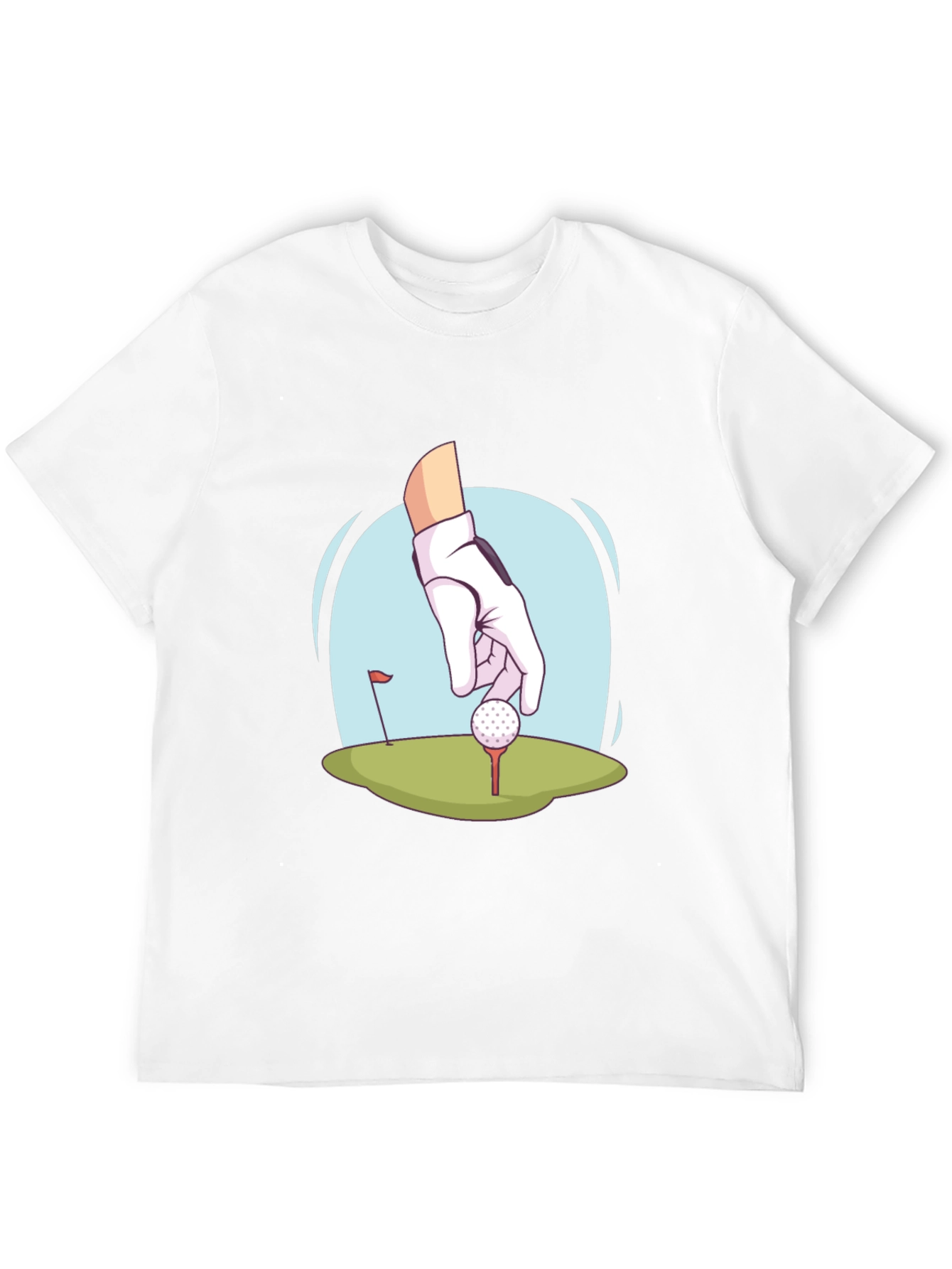 Black Golf Hand T-Shirt - Stylish Tee for Golf Lovers view 12