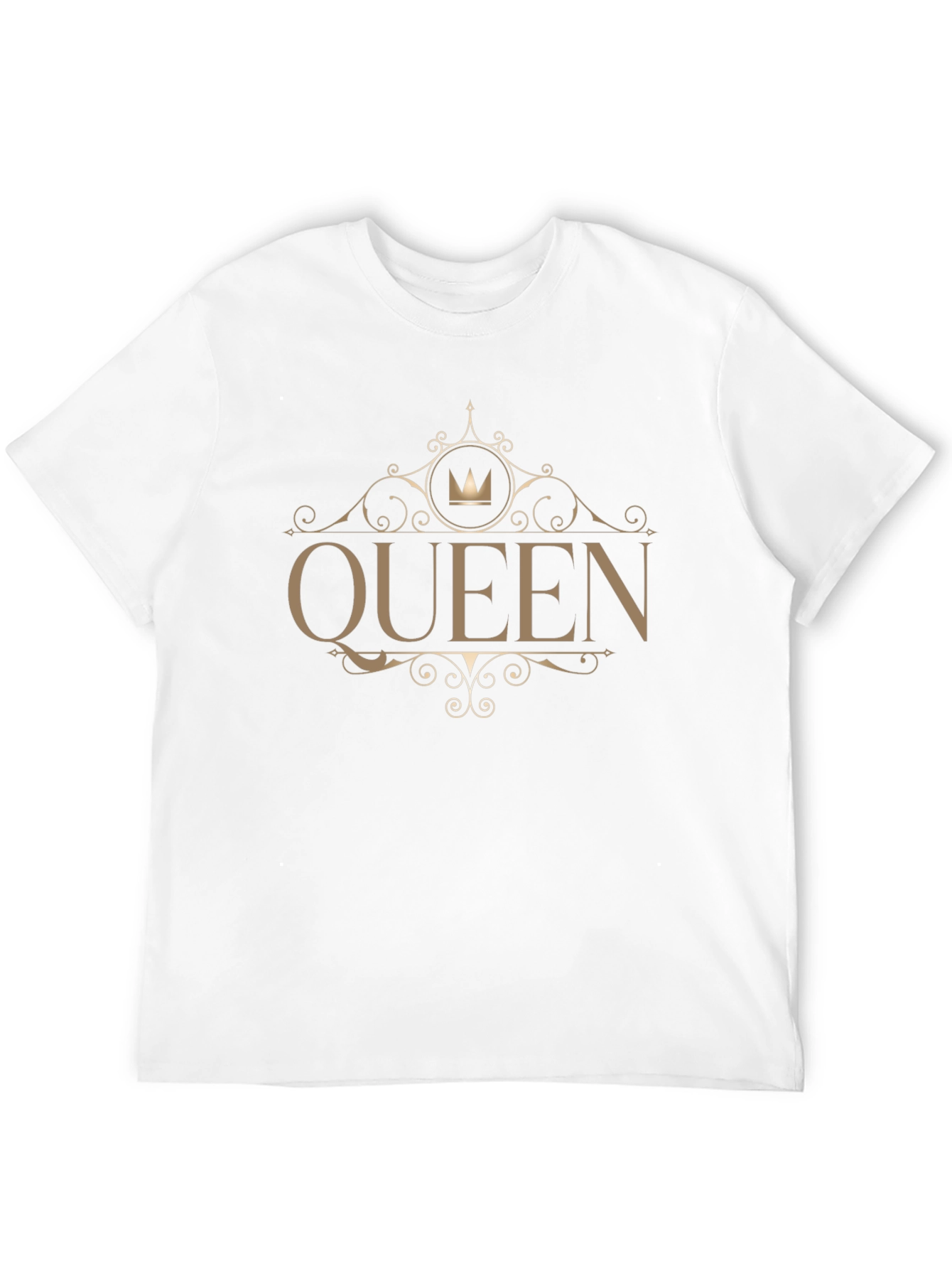Queen Graphic Tee - Stylish Black Cotton T-Shirt - 12