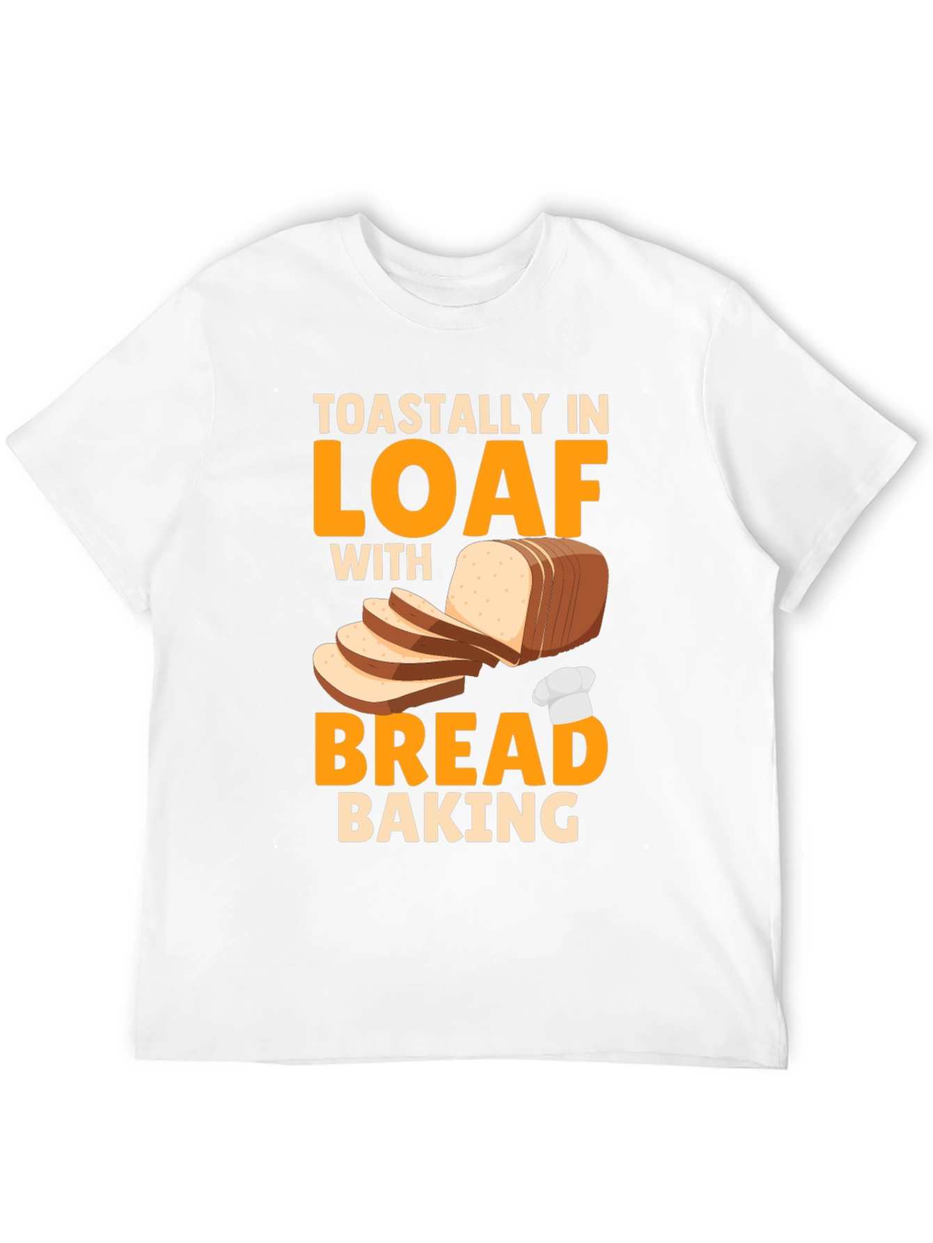 Black Toastally In Loaf With Bread Baking Graphic T-Shirt view 12