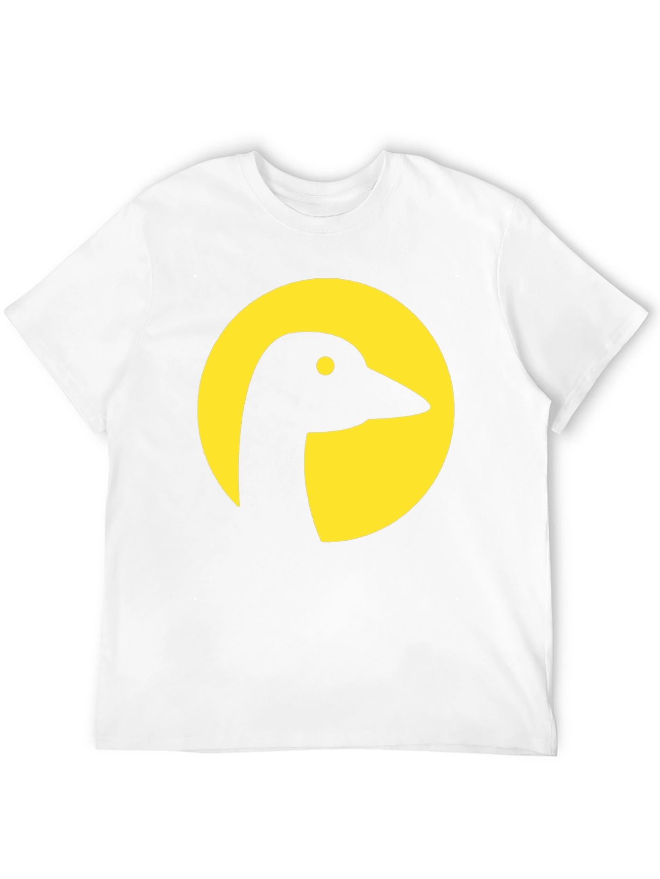 Black Goose Silhouette Graphic Tee - Black Cotton Blend view 12