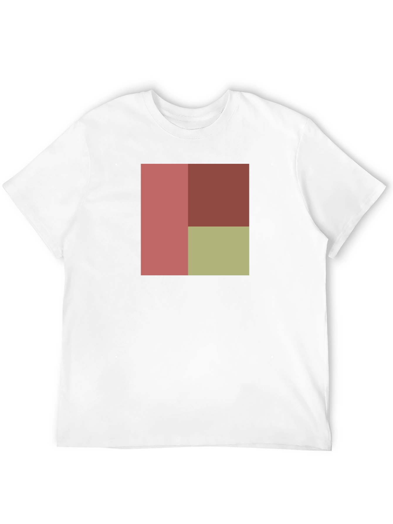 Black Modern Color Block Tee - Stylish Casual Wear view 12