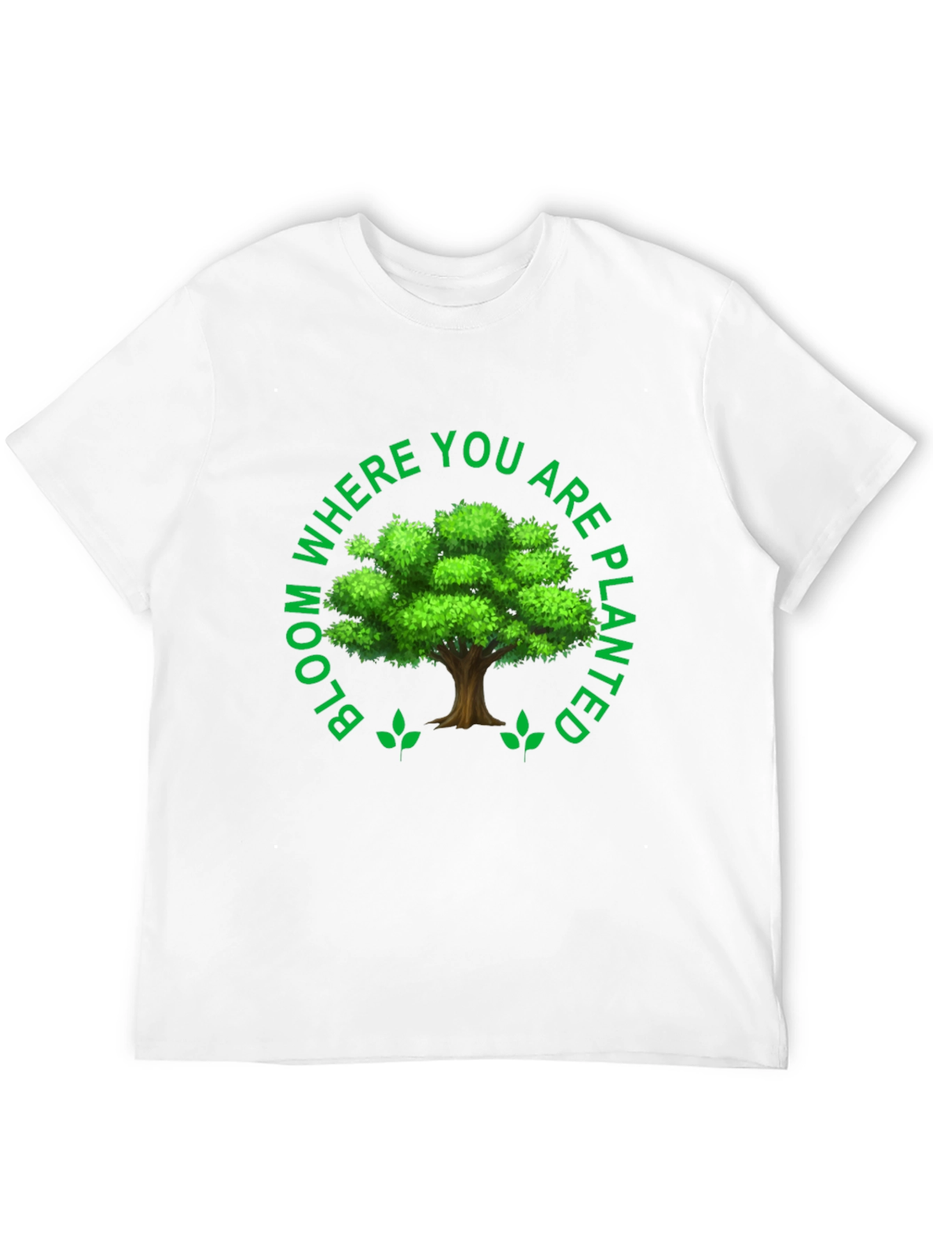 Black Bloom Where You Are Planted T-Shirt view 12