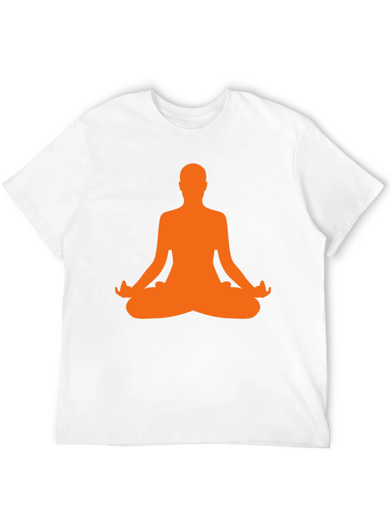 Black Yoga Pose Graphic Tee - Black view 12