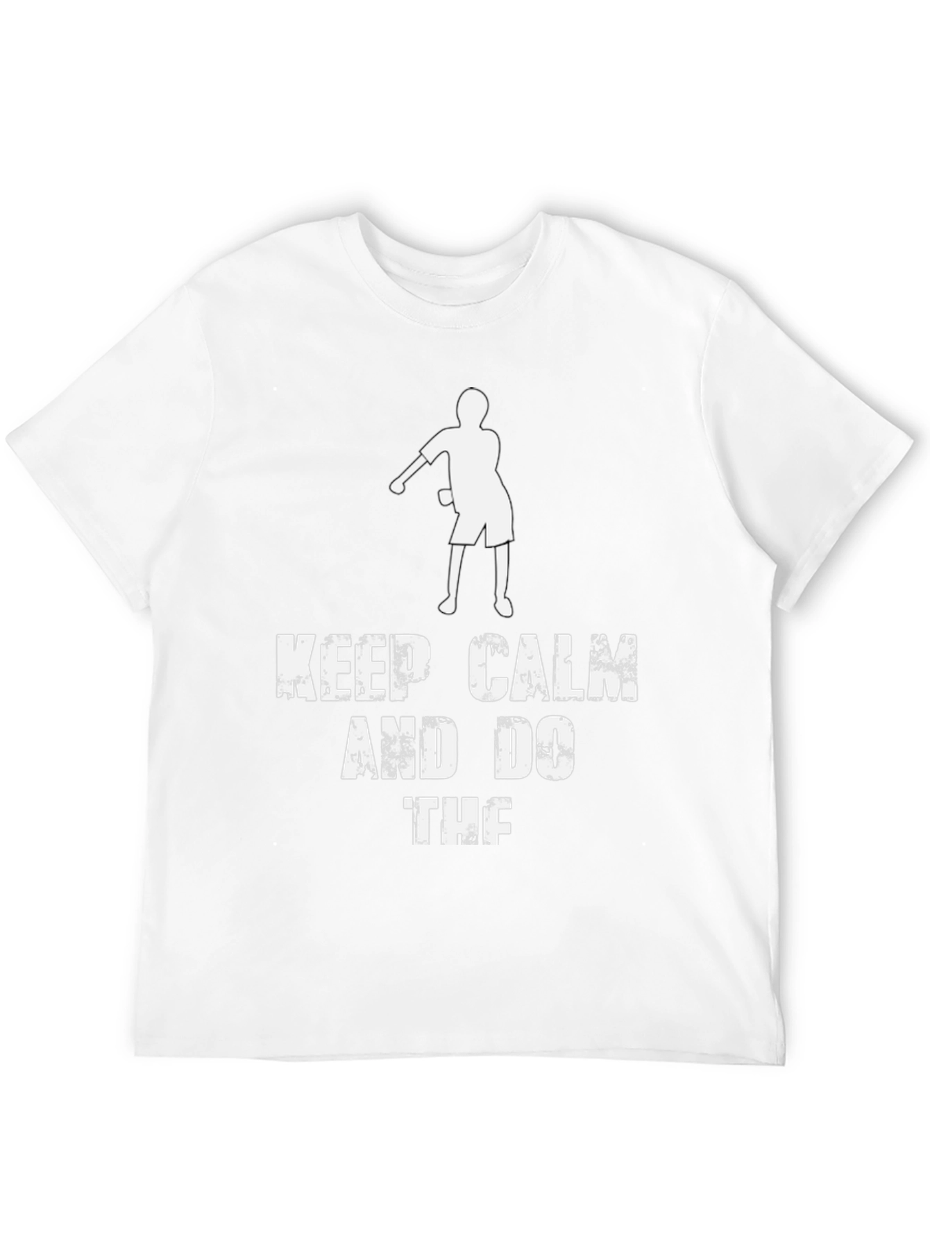 Black Keep Calm and Do the Dab T-Shirt view 12