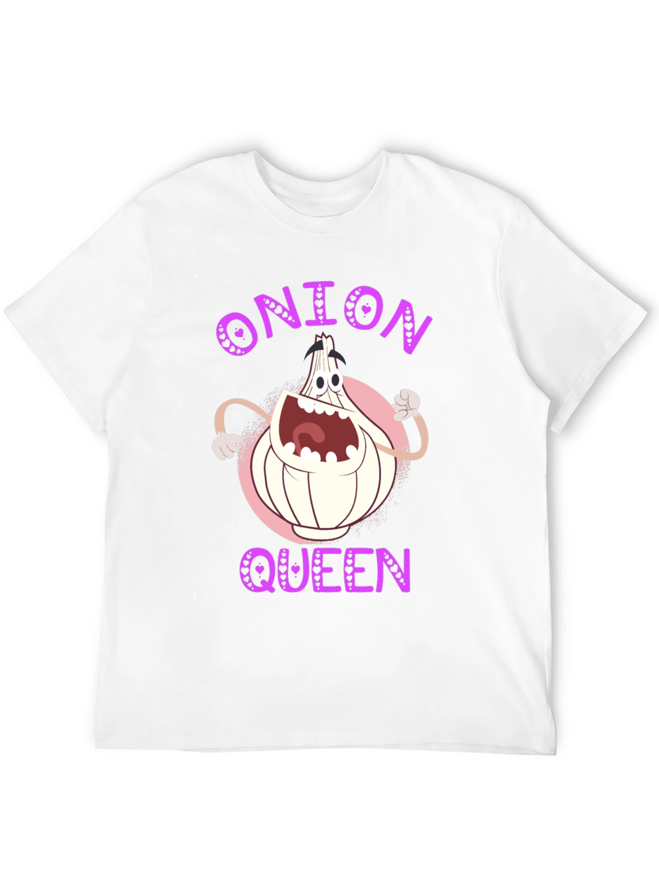 Black Onion Queen T-Shirt - Funny Graphic Tee view 12