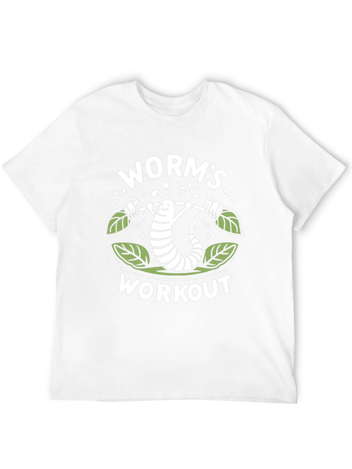 Black Worm's Workout T-Shirt - Black Graphic Tee view 12