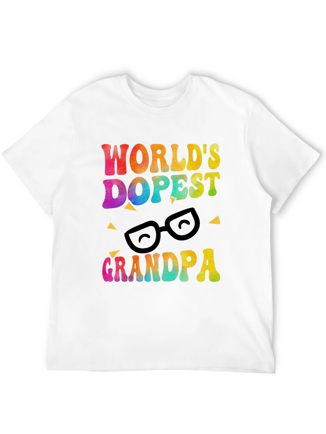 Black World's Dopest Grandpa T-Shirt view 12